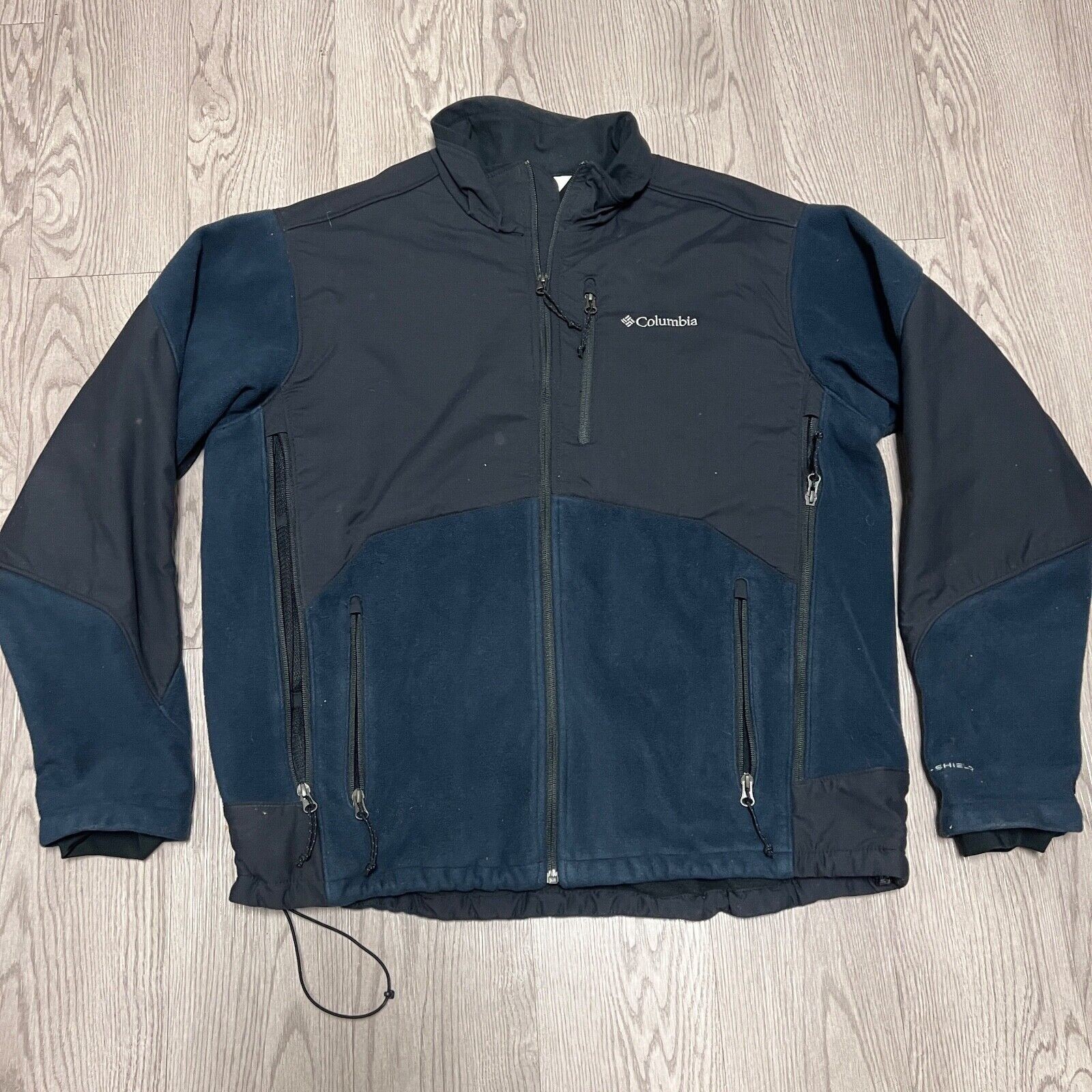 Columbia Interchange Jacket Mens Large Thick Softshell Outdoor Cold OmniShield Columbia Interchange Jacket Mens Large Thick Softshell Outdoor Cold OmniShield