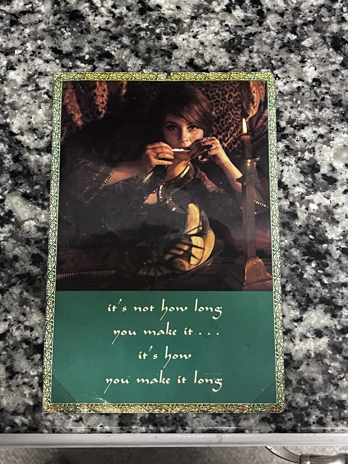 Rare Vintage 1968 Libra Artworks Oversized Postcard Marijuana Ephemera Cannabis Rare Vintage 1968 Libra Artworks Oversized Postcard Marijuana Ephemera Cannabis