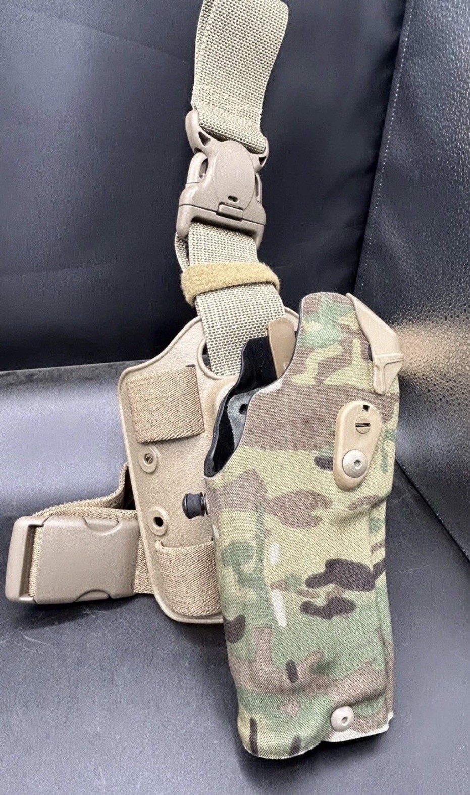 Safariland 6005rds Sig M18 Carry Compact 3.9”ALS  Drop Leg 🔴 Red Dot & Light