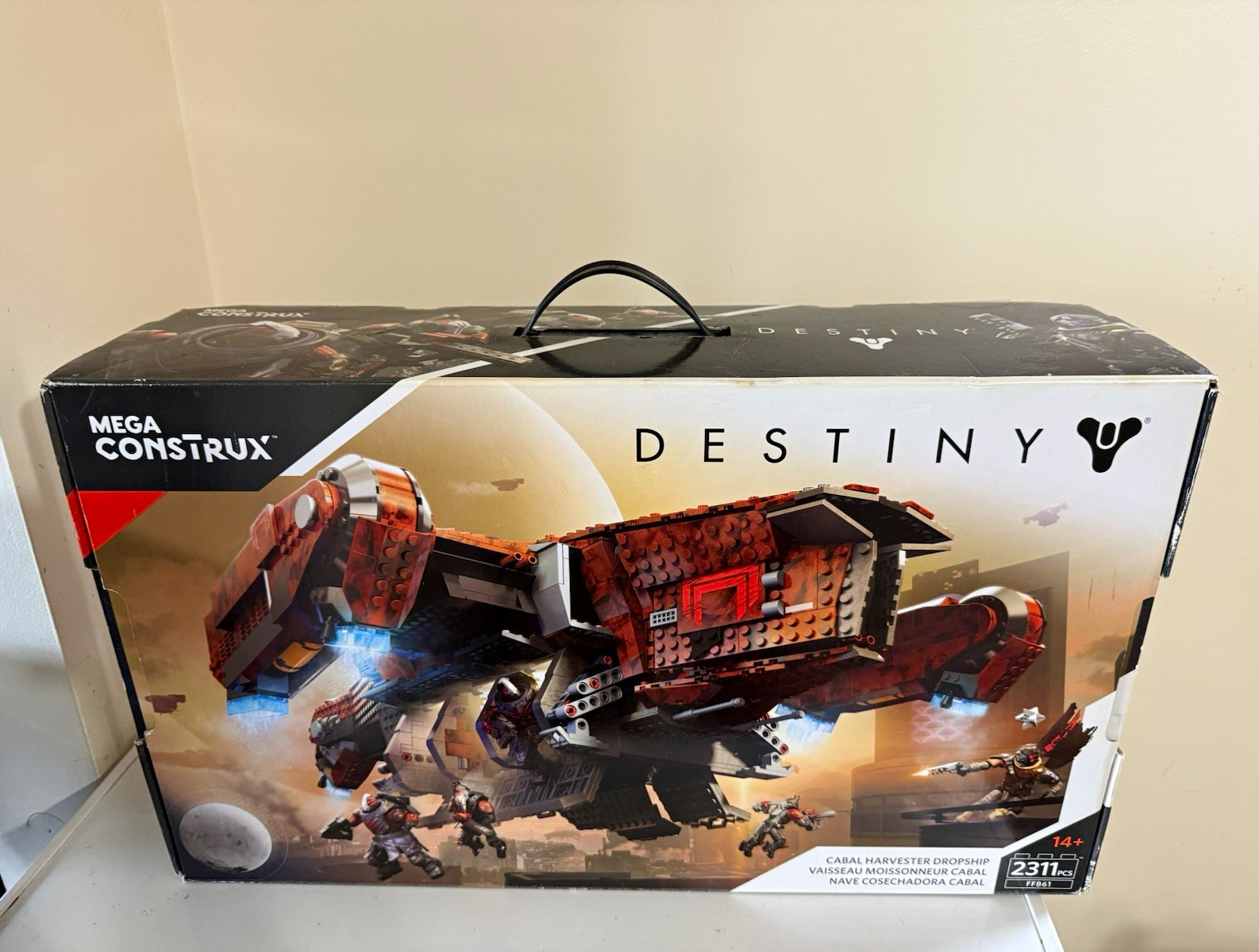 MEGA Construx Destiny Cabal Harvester Dropship 2311pc Set w/ Figures *UNOPENED* MEGA Construx Destiny Cabal Harvester Dropship 2311pc Set w/ Figures *UNOPENED*