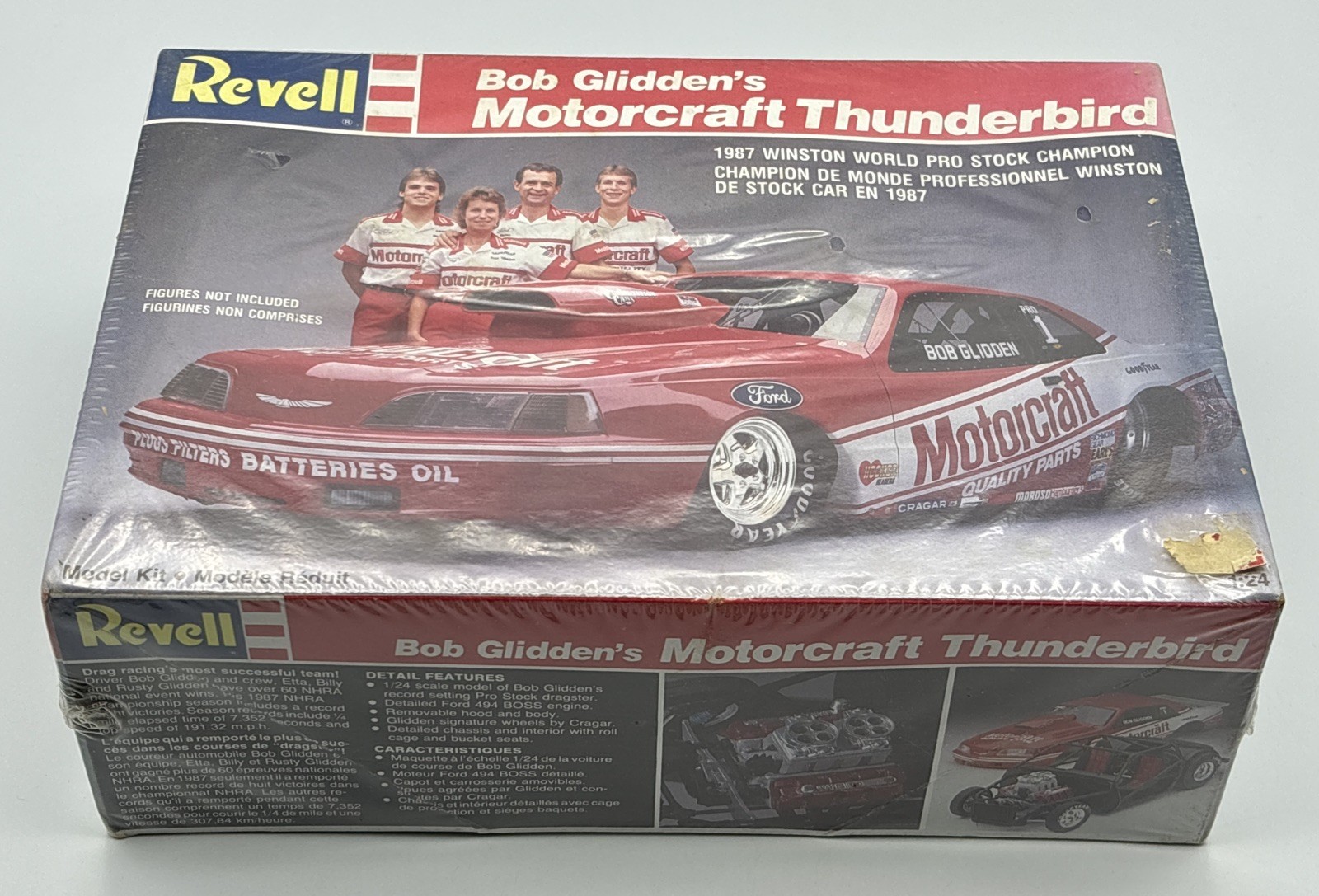 Revell, Bob Glidden, Motorcraft, Thunderbird, 1:24 Scale, Model Kit, 7167, New. Revell, Bob Glidden, Motorcraft, Thunderbird, 1:24 Scale, Model Kit, 7167, New.