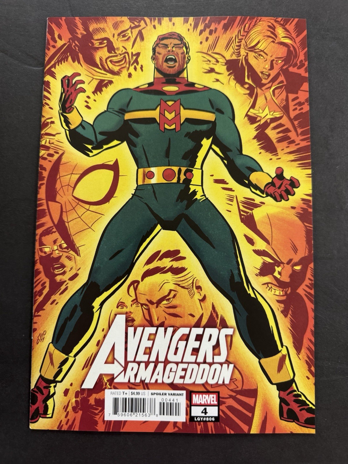 🔥 Avengers: Armageddon #4 Michael Cho Spoiler Variant Miracleman 9/16/26 🔥 🔥 Avengers: Armageddon #4 Michael Cho Spoiler Variant Miracleman 9/16/26 🔥
