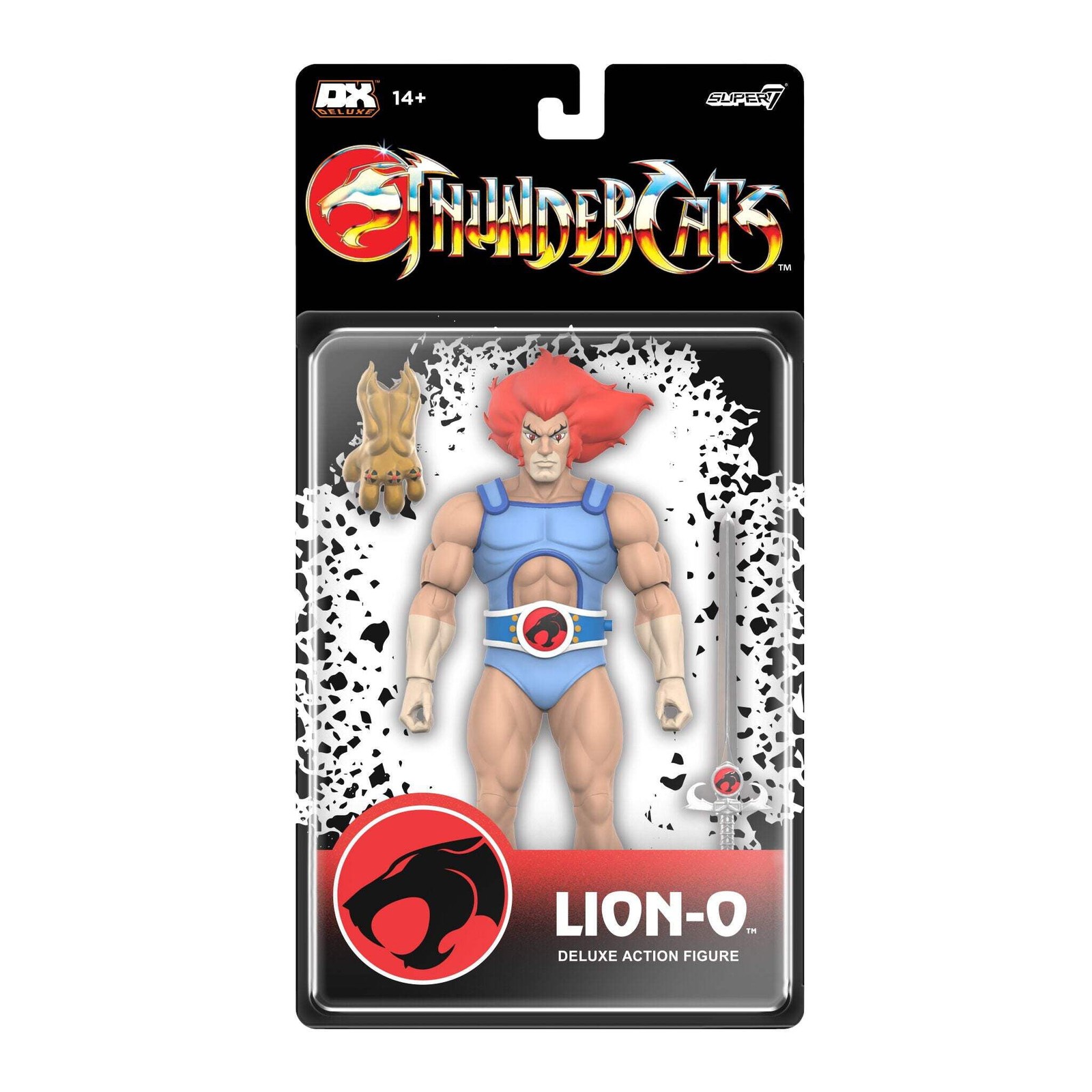 Super 7 ThunderCats DELUXE Wave 1 Lion-O Action Figure