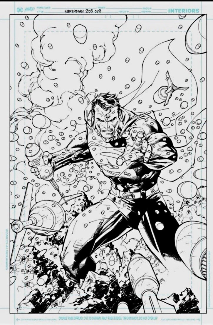 SDCC 2024 Mondo Superman #205 Jim Lee Poster Variant Screenprint SDCC 2024 Mondo Superman #205 Jim Lee Poster Variant Screenprint