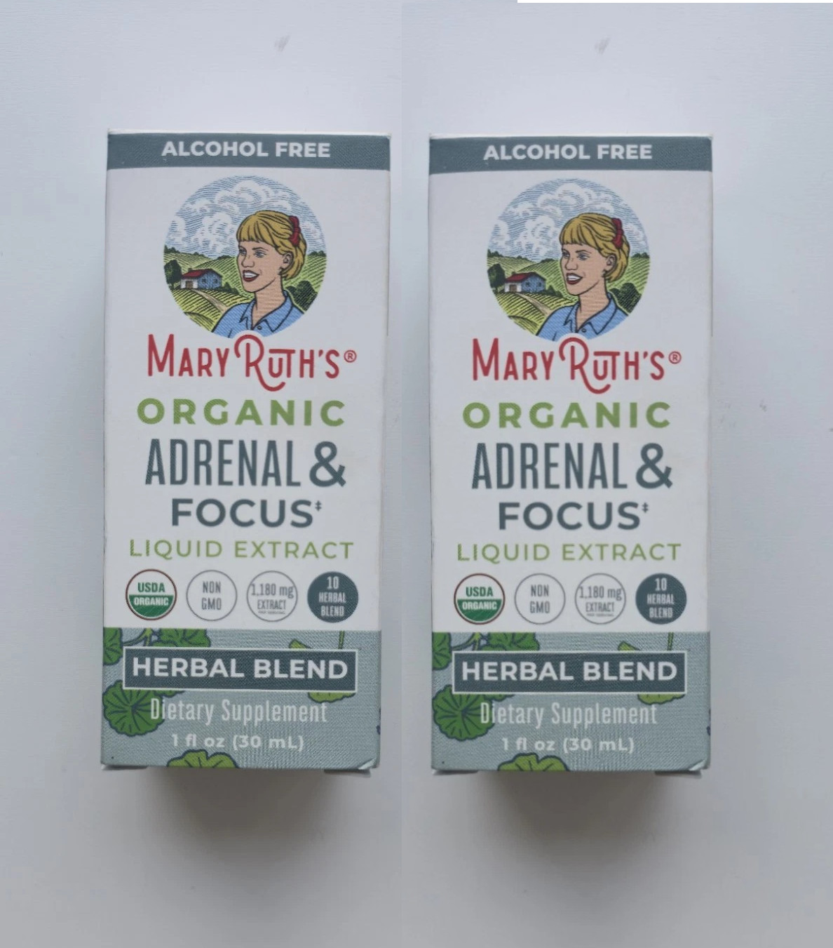 Mary Ruth's Organic Adrenal & Focus Liquid Extract Herbal Extract - 1 fl oz Mary Ruth's Organic Adrenal & Focus Liquid Extract Herbal Extract - 1 fl oz