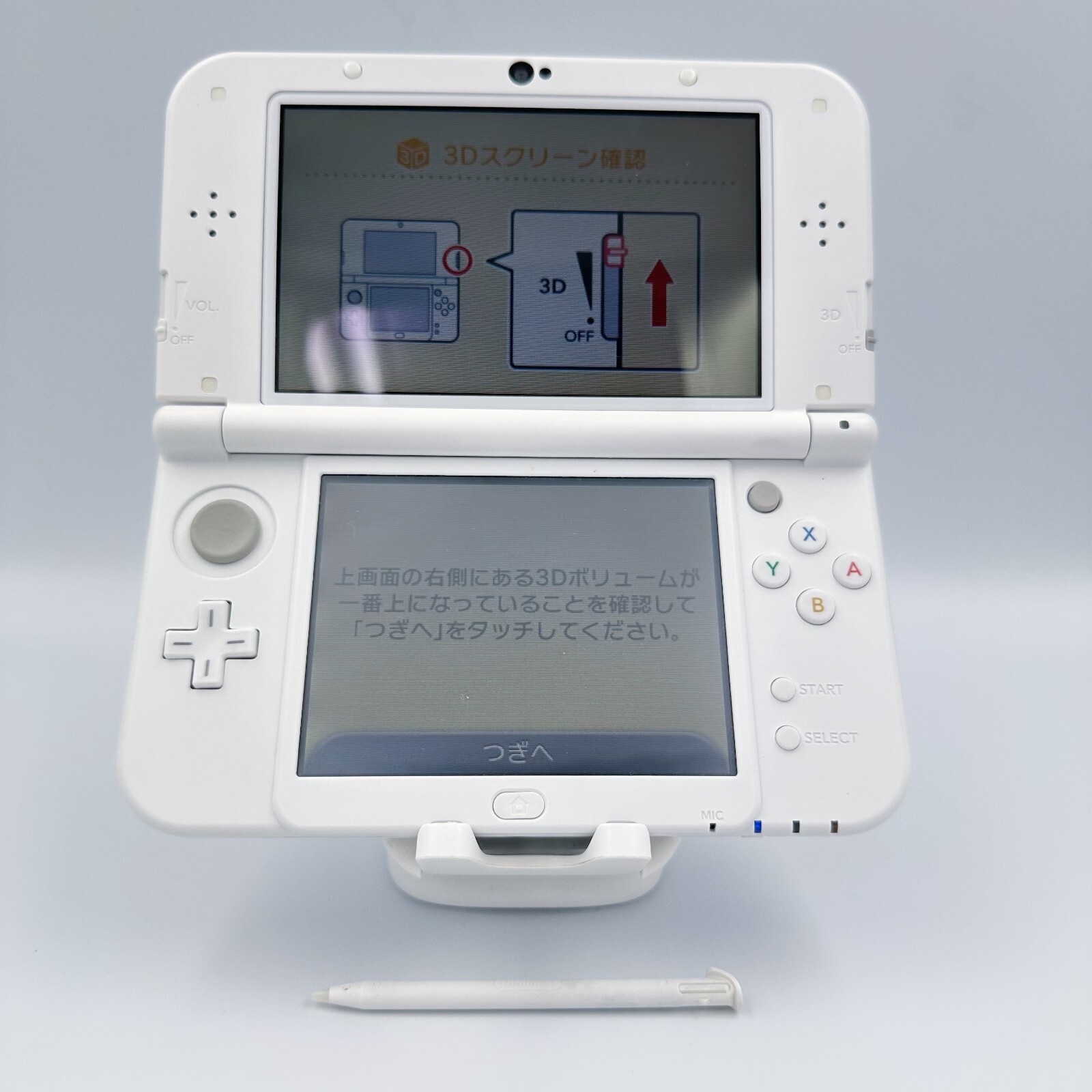 New Nintendo 3DS XL LL Pearl White Console Stylus Working Tested Japanese ver New Nintendo 3DS XL LL Pearl White Console Stylus Working Tested Japanese ver
