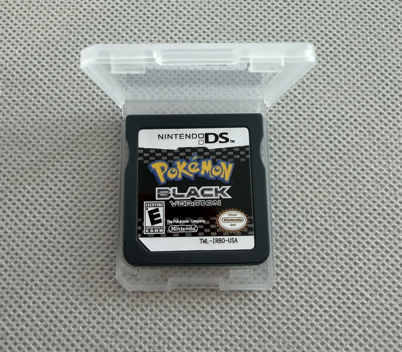 Pokémon Black Version Nintendo DS Game Cartridge