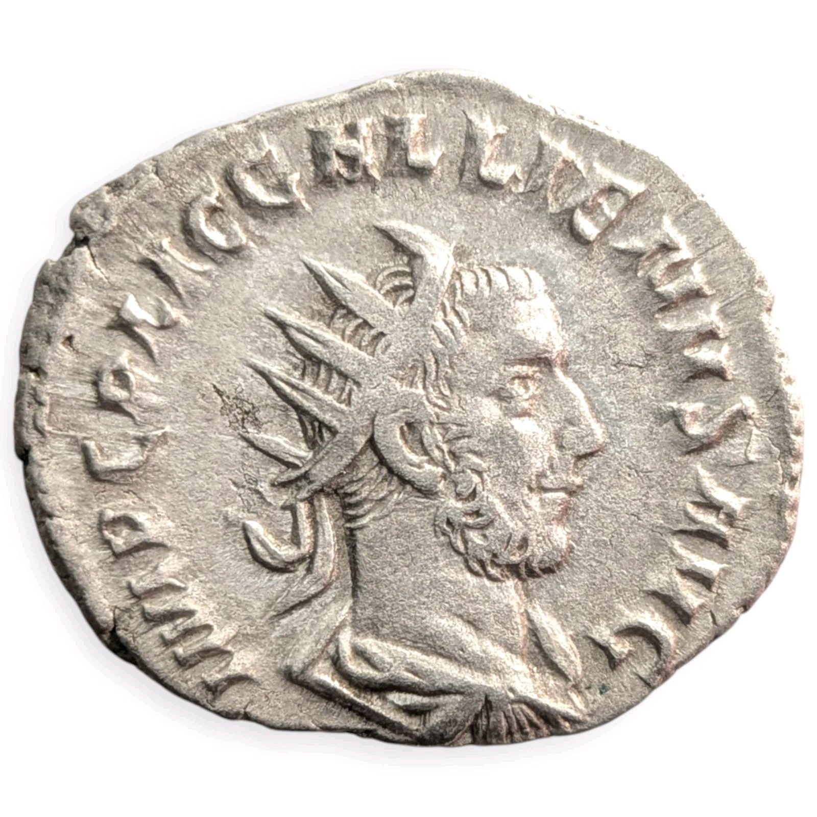 Gallienus 253-254 Billon Antoninianus Pax Avgg Roman Empire Ancient Coin 18Q Gallienus 253-254 Billon Antoninianus Pax Avgg Roman Empire Ancient Coin 18Q