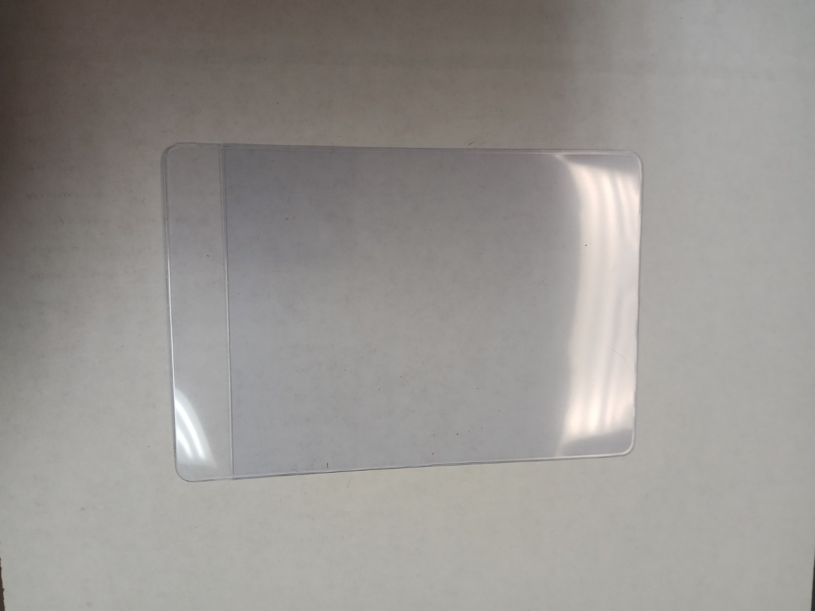 1 New Semi Rigid Card Saver + Penny Sleeve 1 New Semi Rigid Card Saver + Penny Sleeve