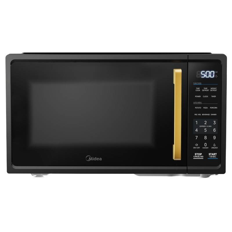 Midea 0.9 cu ft 900W Microwave Oven with Child Lock Door Obsidian - 4 Colors