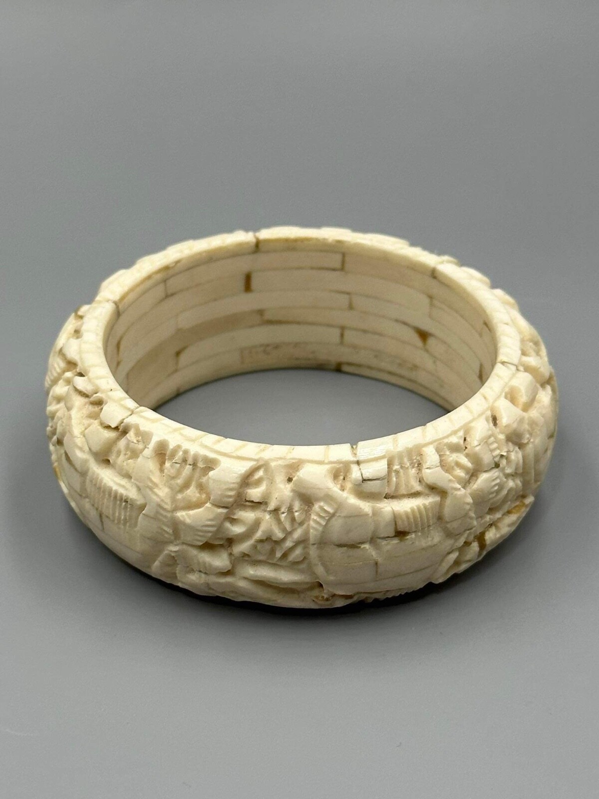 Old Decorated Bracelet with Decorated Motifs