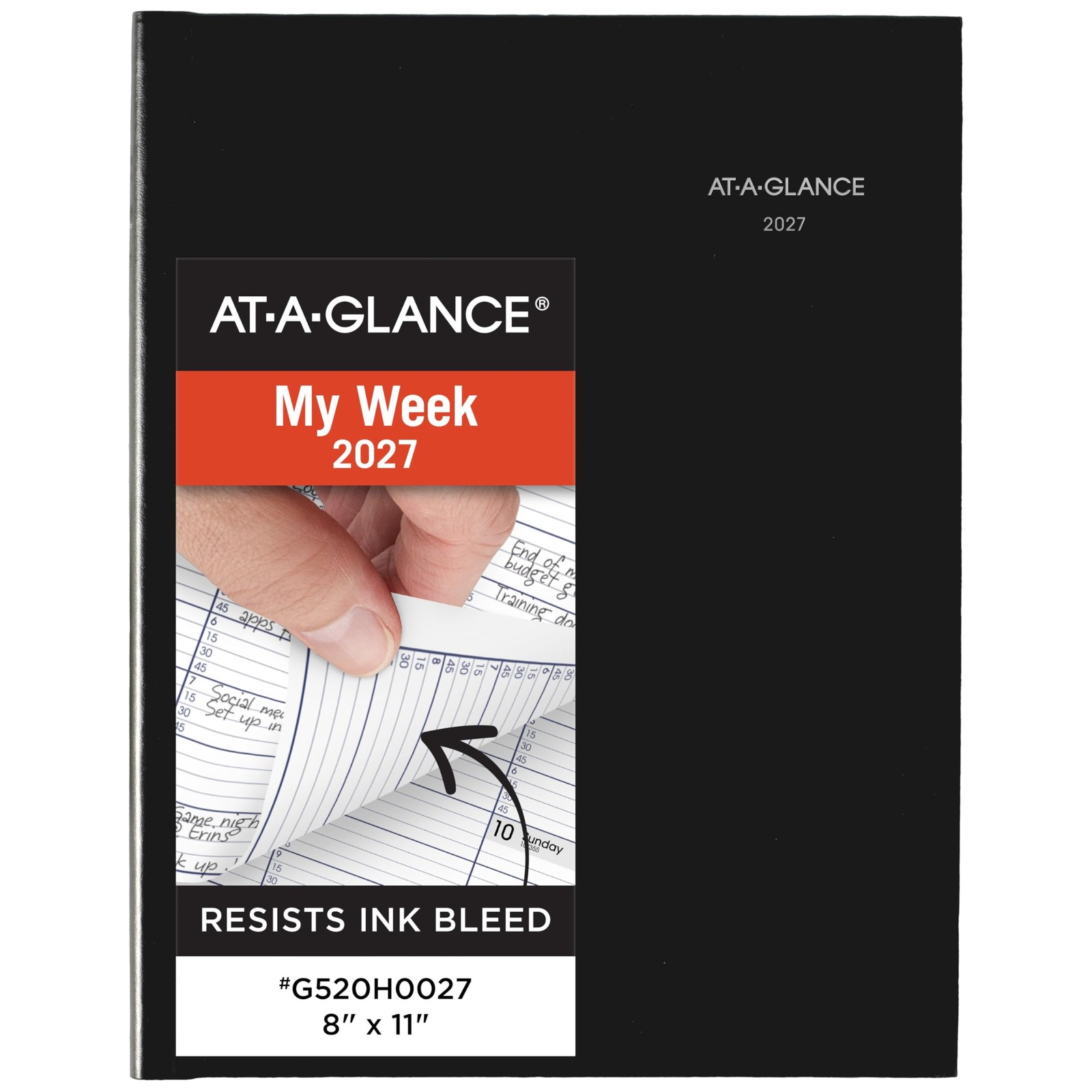 AT-A-GLANCE 2027 Appointment Book Planner, Weekly, 8 AT-A-GLANCE 2027 Appointment Book Planner, Weekly, 8