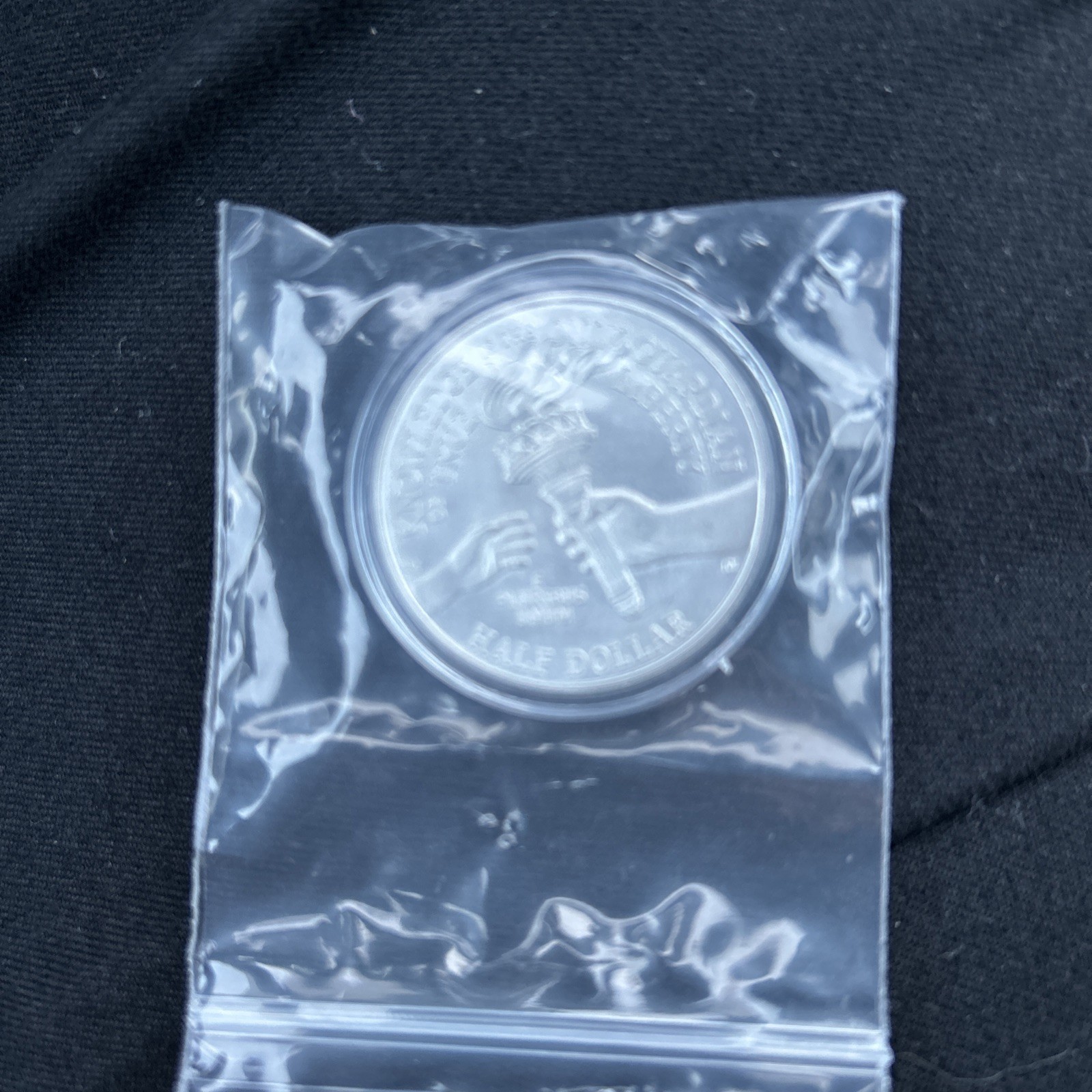 2026 S Enduring Liberty SiIver Proof Half DoIlar in Protective Air-Tite Capsule