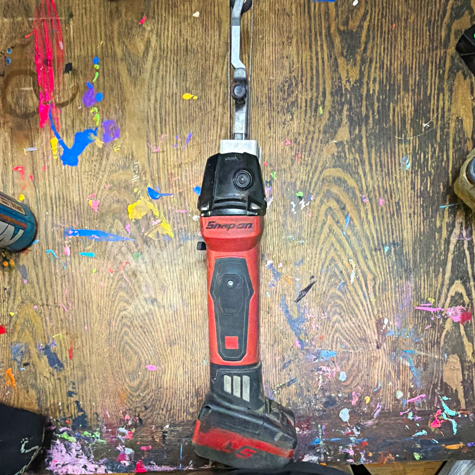 Snap-on Cordless Handheld Belt Sander Tool Only Metal Use - Belt Sander Snap-on Cordless Handheld Belt Sander Tool Only Metal Use - Belt Sander