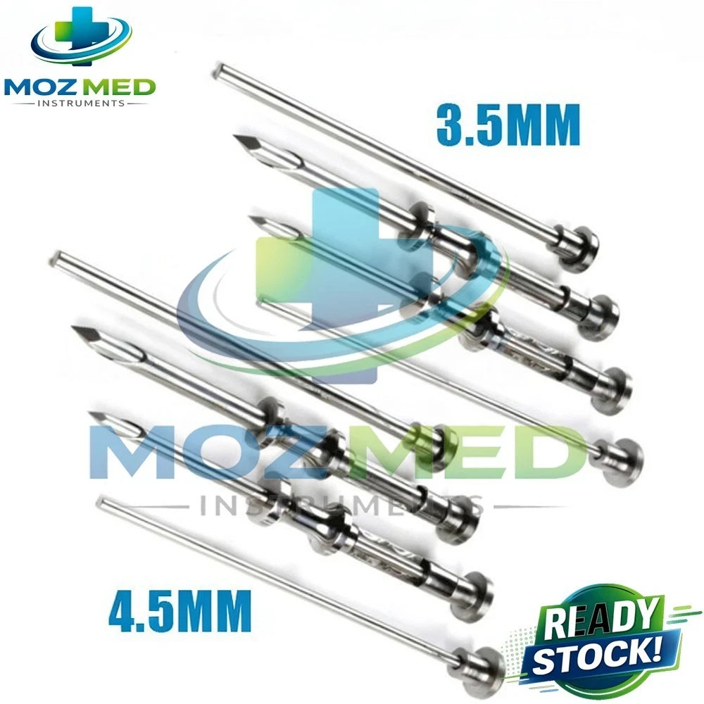3.5mm & 4.5mm HRT Trocar kit Hormone Replacement Pellet Insertion Trocars 4 Sets