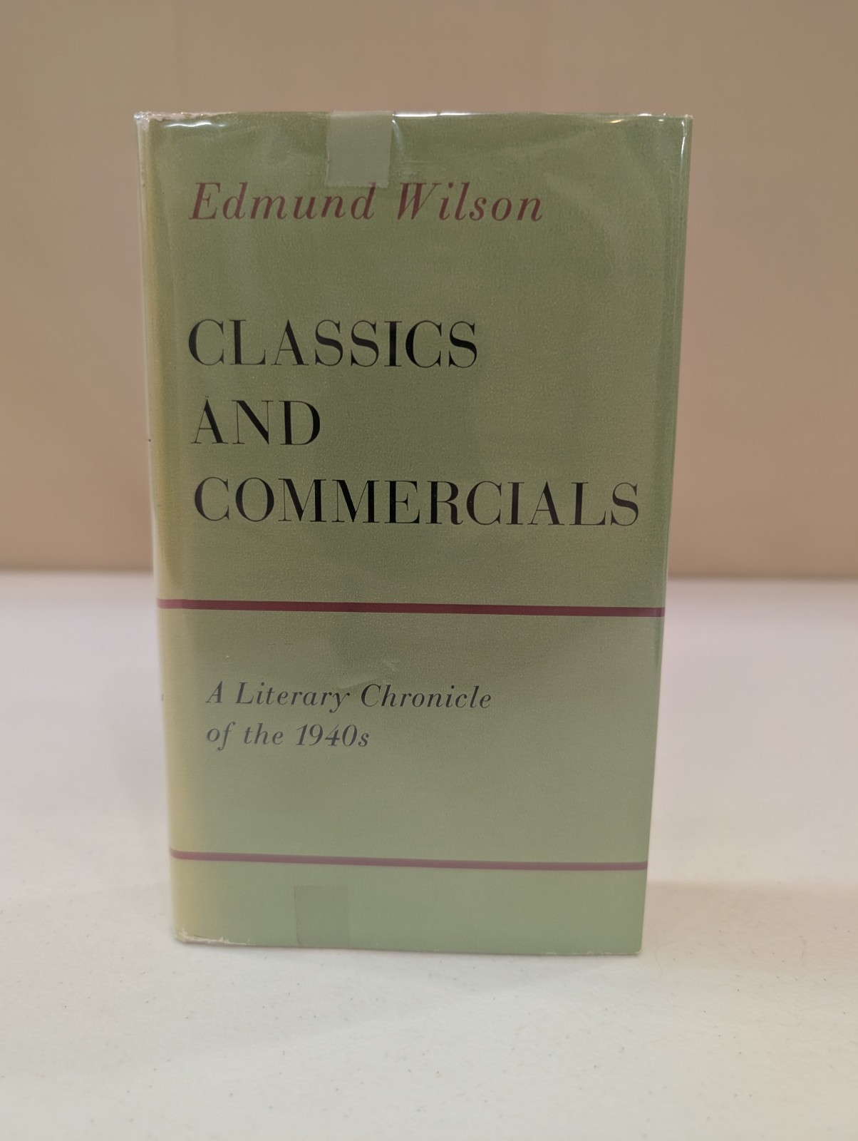 Classics and Commercials by Edmund Wilson  Literary Chronicle of the 1940s