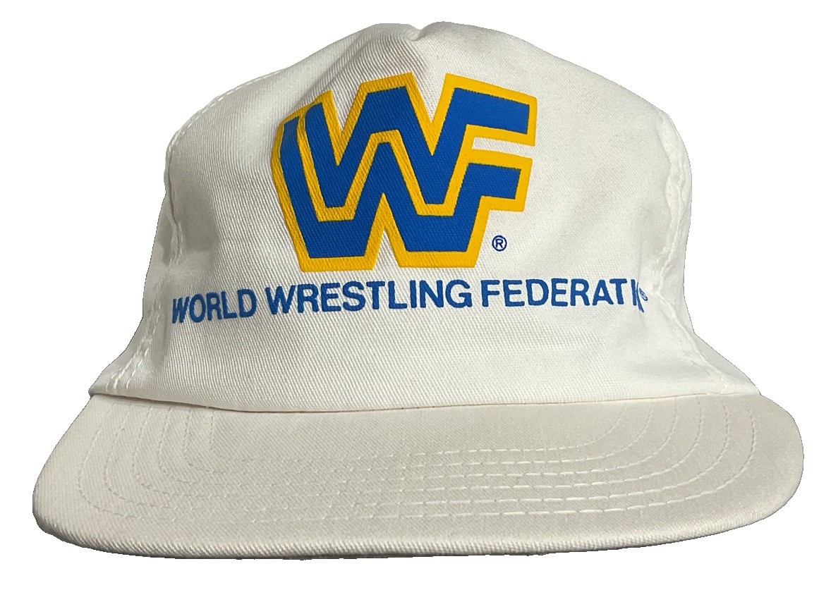 1988 TITAN Sports Original WWF World Wrestling Federation SnapBack Hat Cap