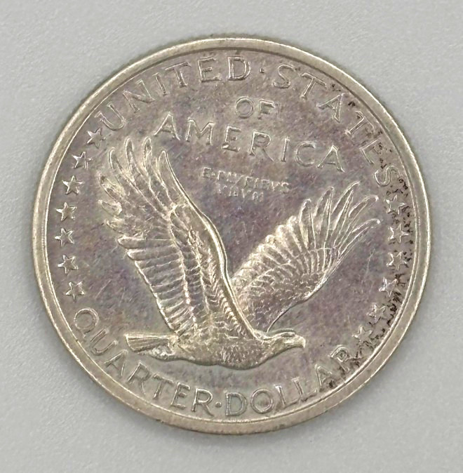 1917-D STANDING LIBERTY 25C SILVER TYPE 1 1917-D STANDING LIBERTY 25C SILVER TYPE 1