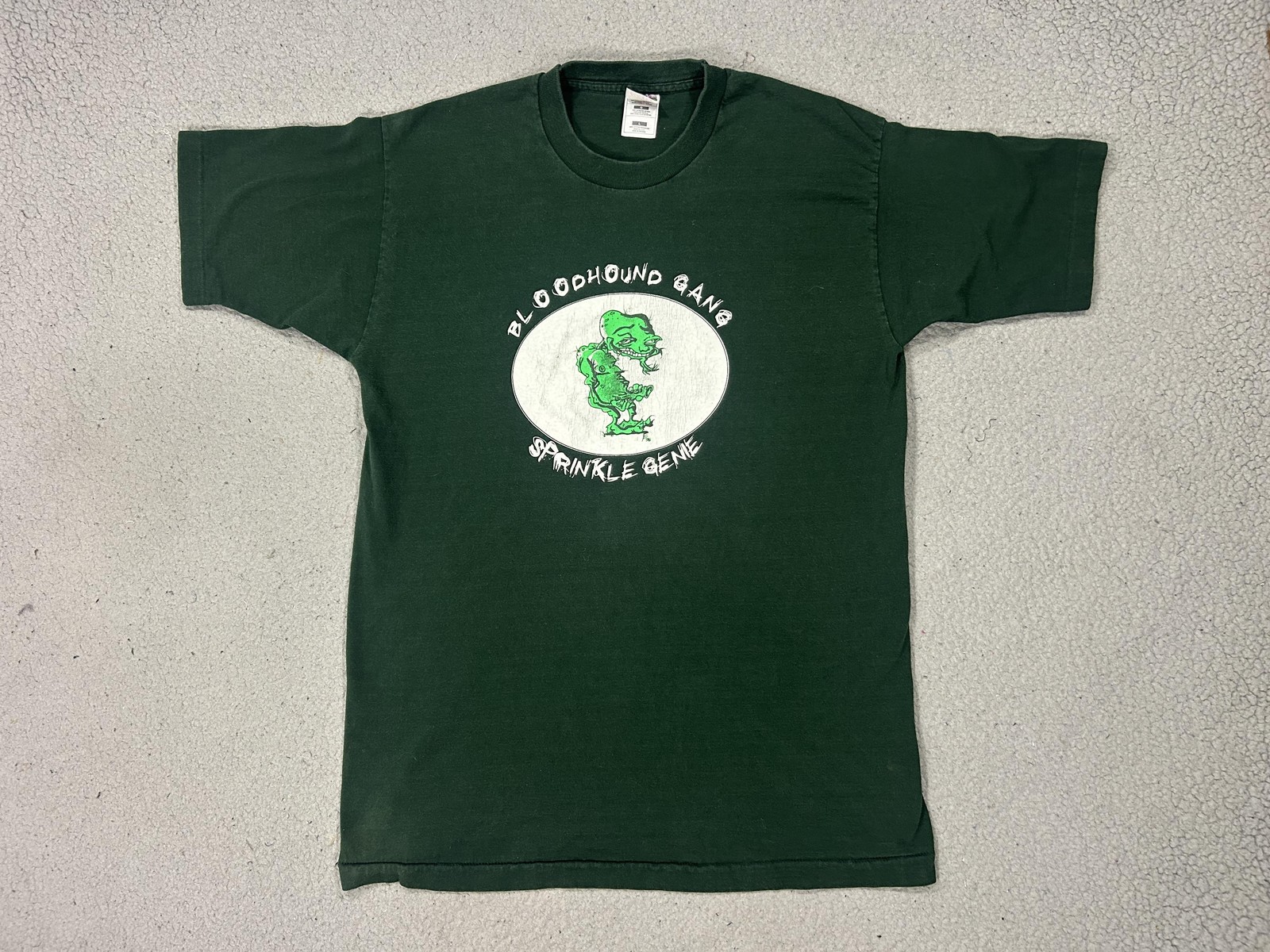 Vintage Bloodhound Gang Shirt Mens Large Sprinkle Genie Band Single Stitch USA