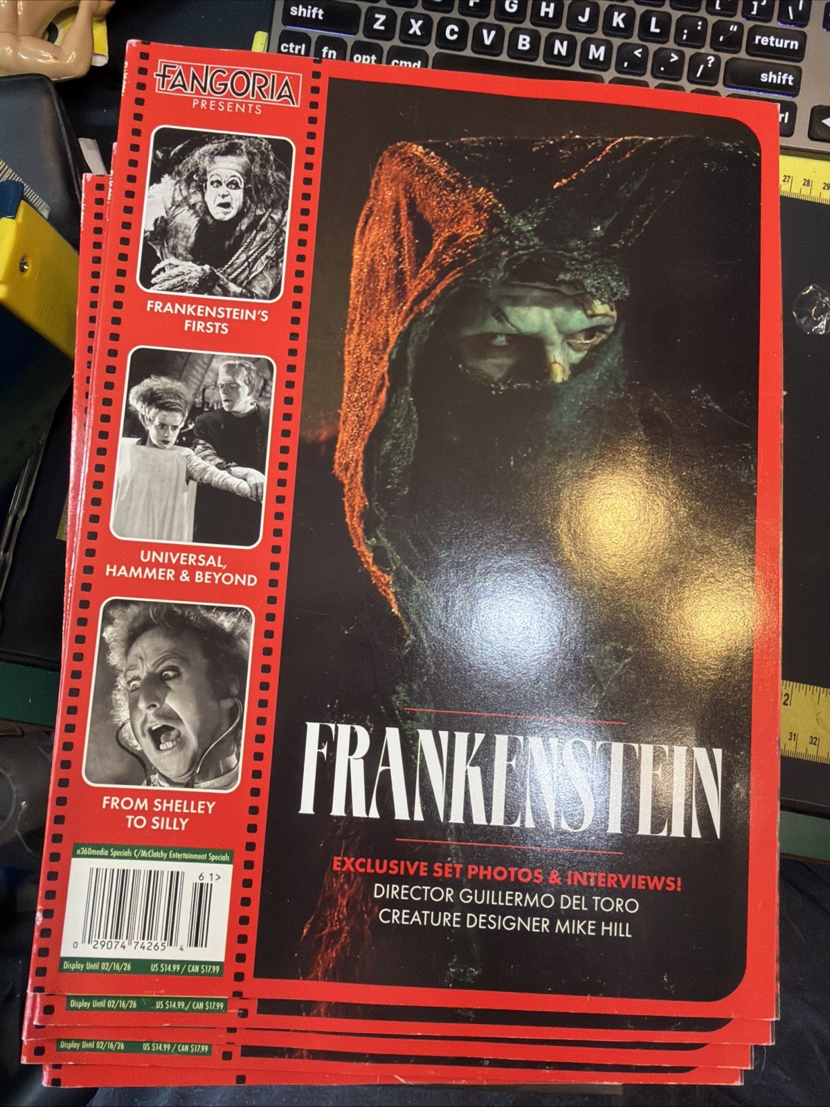 Fangoria Presents Frankenstein Magazine Issue 62 - horror magazine halloween Fangoria Presents Frankenstein Magazine Issue 62 - horror magazine halloween