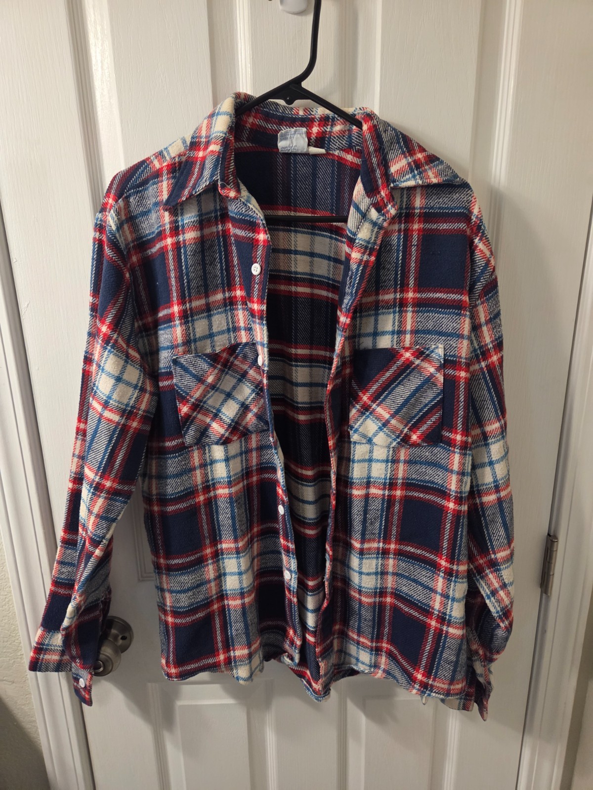 Vtg Big Mac Shirt Medium Tall Flannel Red Plaid Long Sleeve JC Penny 70s #S2 Vtg Big Mac Shirt Medium Tall Flannel Red Plaid Long Sleeve JC Penny 70s #S2