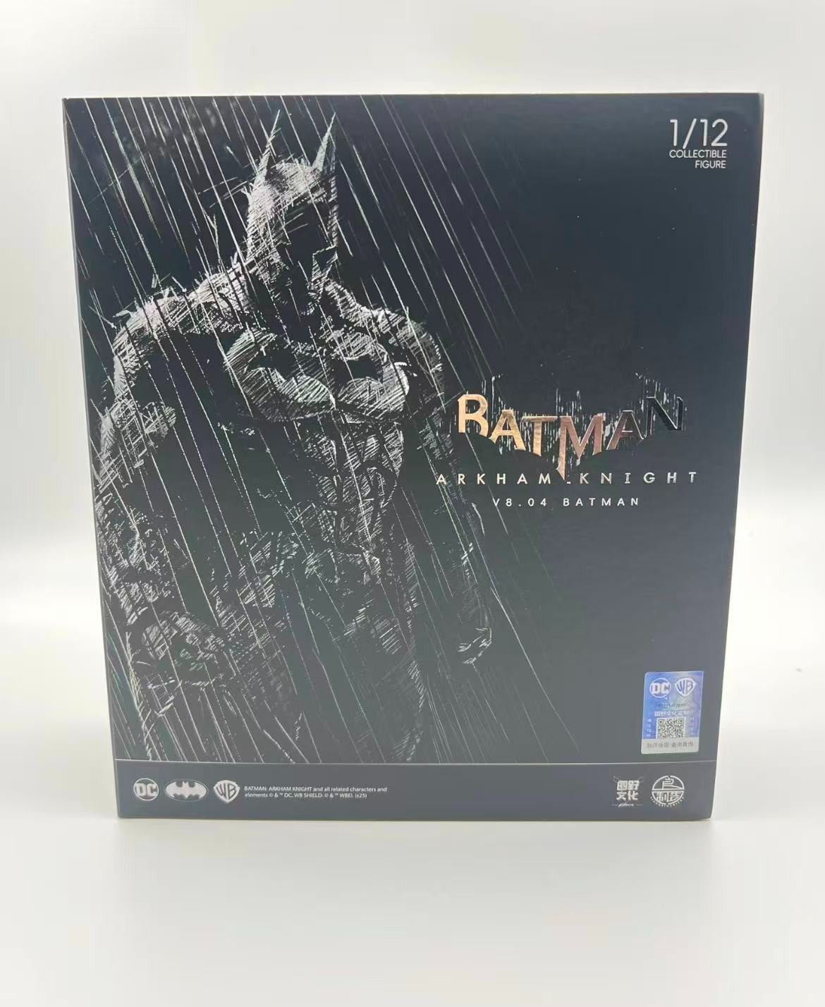 LPZZ DC Batman Arkham Knight V8.04 Batman 1/12 Action Figure Model New LPZZ DC Batman Arkham Knight V8.04 Batman 1/12 Action Figure Model New