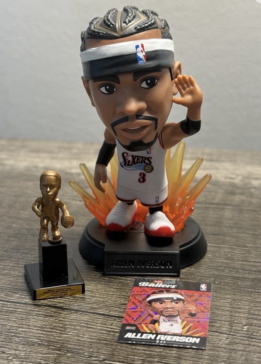 Zuru NBA Ballers Series 3 76ers Allen Iverson Chase Basketball Rare Figure Zuru NBA Ballers Series 3 76ers Allen Iverson Chase Basketball Rare Figure