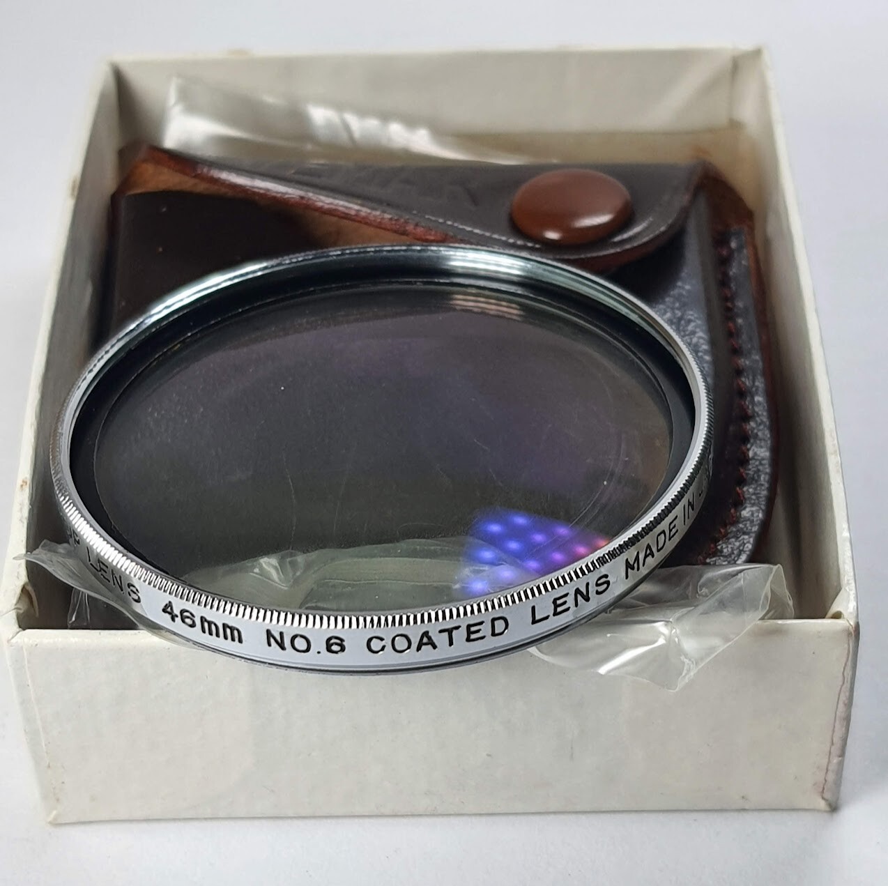 46mm Close-Up Macro +6 #6 Lens Glass Filter 46 mm Vemar Japan Great Quality E-46