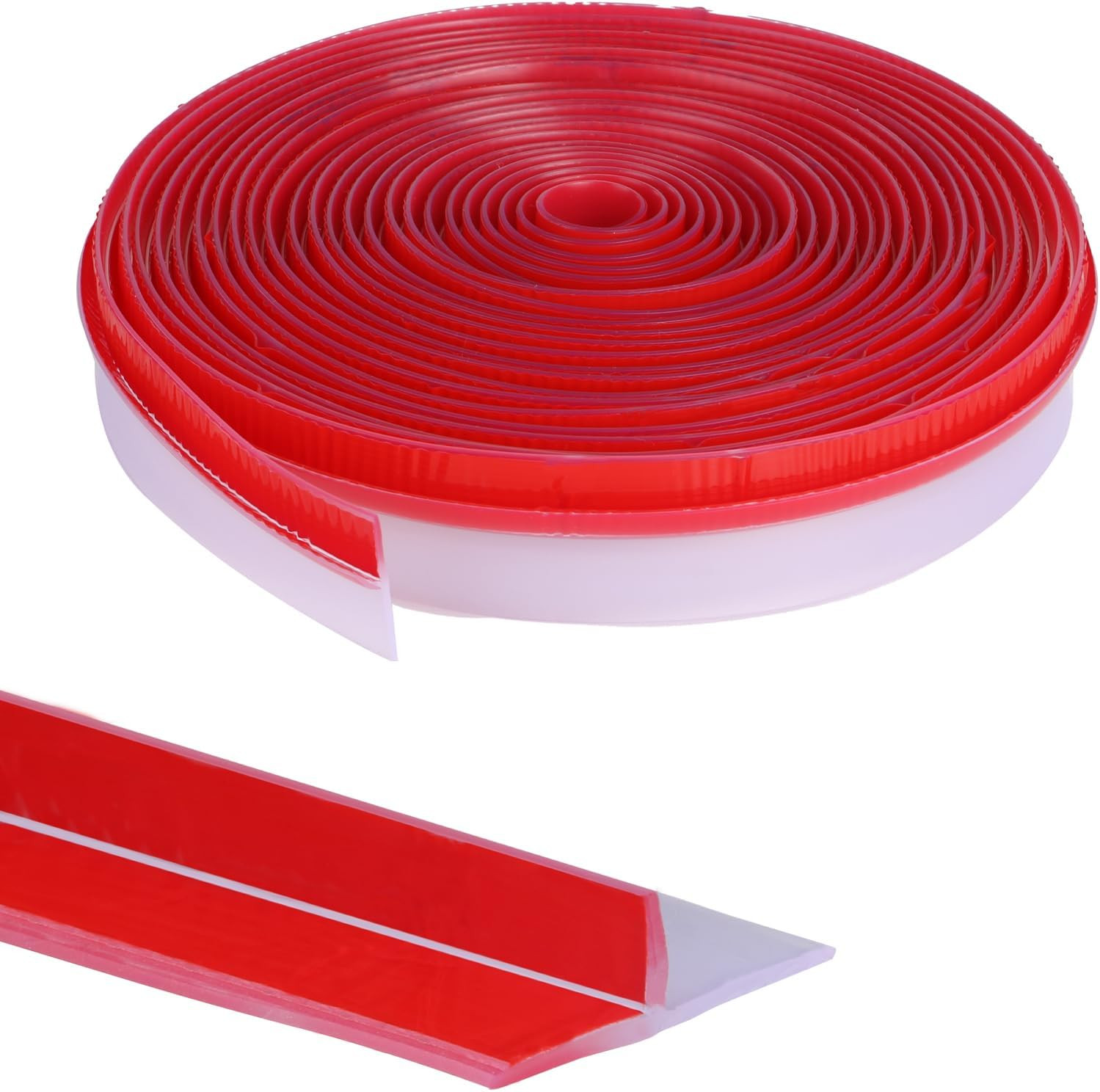 Orghtin 20Ft T-Shaped Silicone Seal Strip, Clear Sealer Weather Stripping Orghtin 20Ft T-Shaped Silicone Seal Strip, Clear Sealer Weather Stripping