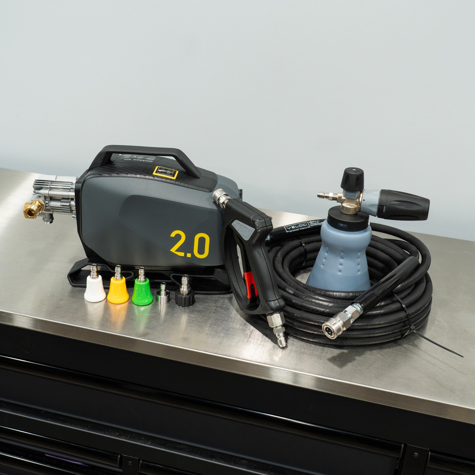 Active 2.0 Pressure Washer | Level 2 Detailing Kit | MTM Hose Gun Foam Cannon