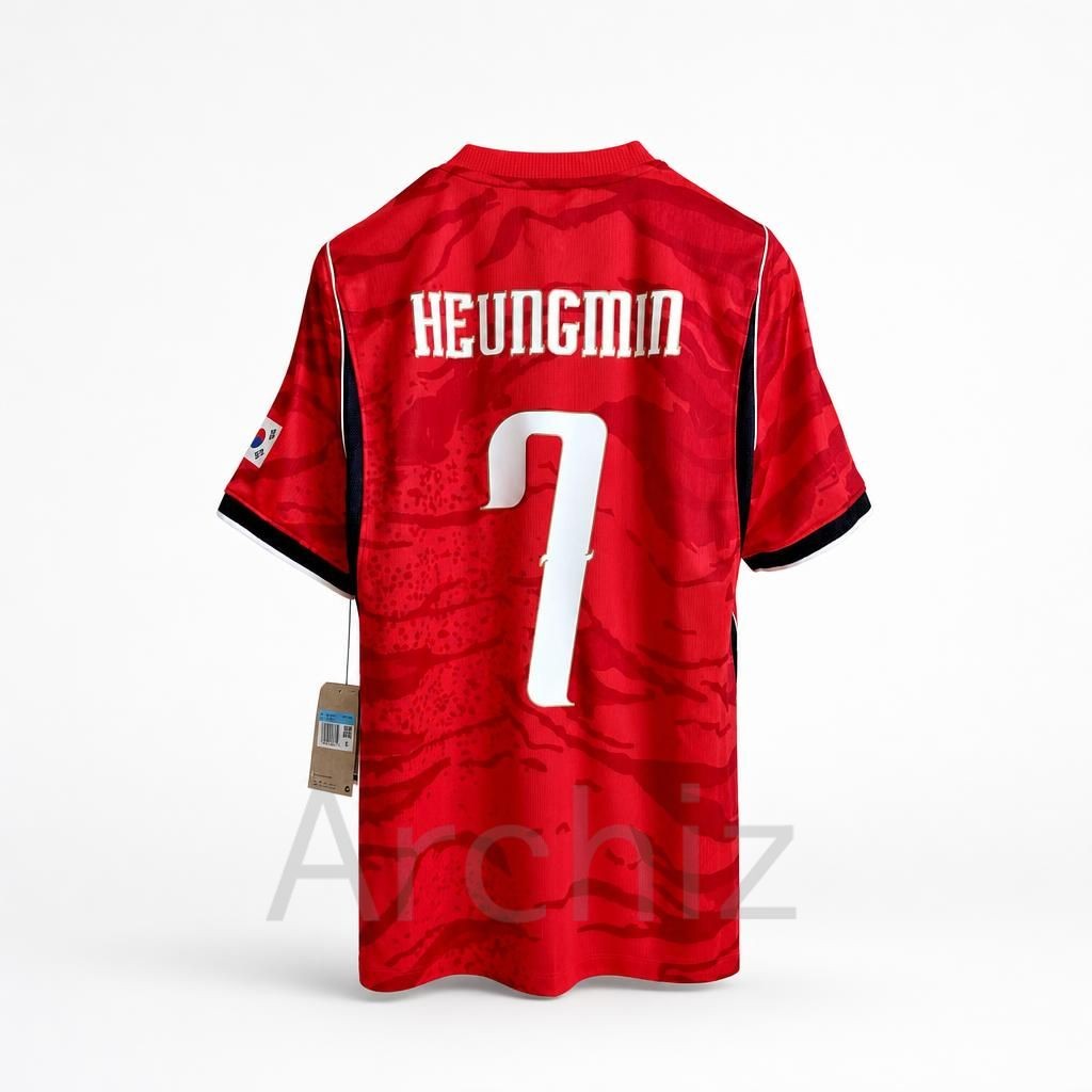 Nike Dri-FIT 2026 South Korea Stadium Home Jersey – #7 Son Heung-min