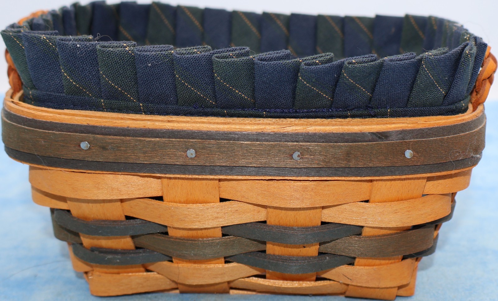 Longaberger Collectors Club Century Rectangle Basket, Liner, Protector