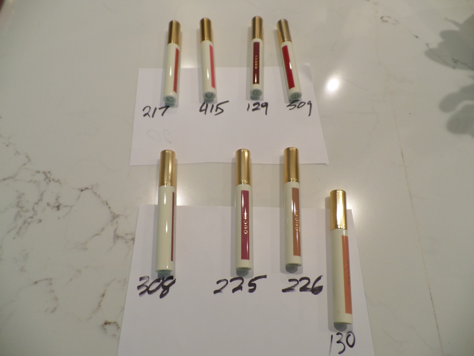 New Latest GUCCI Oil-In-Water Tint Hydrating Lip Stain, shades to pick, .21 oz.