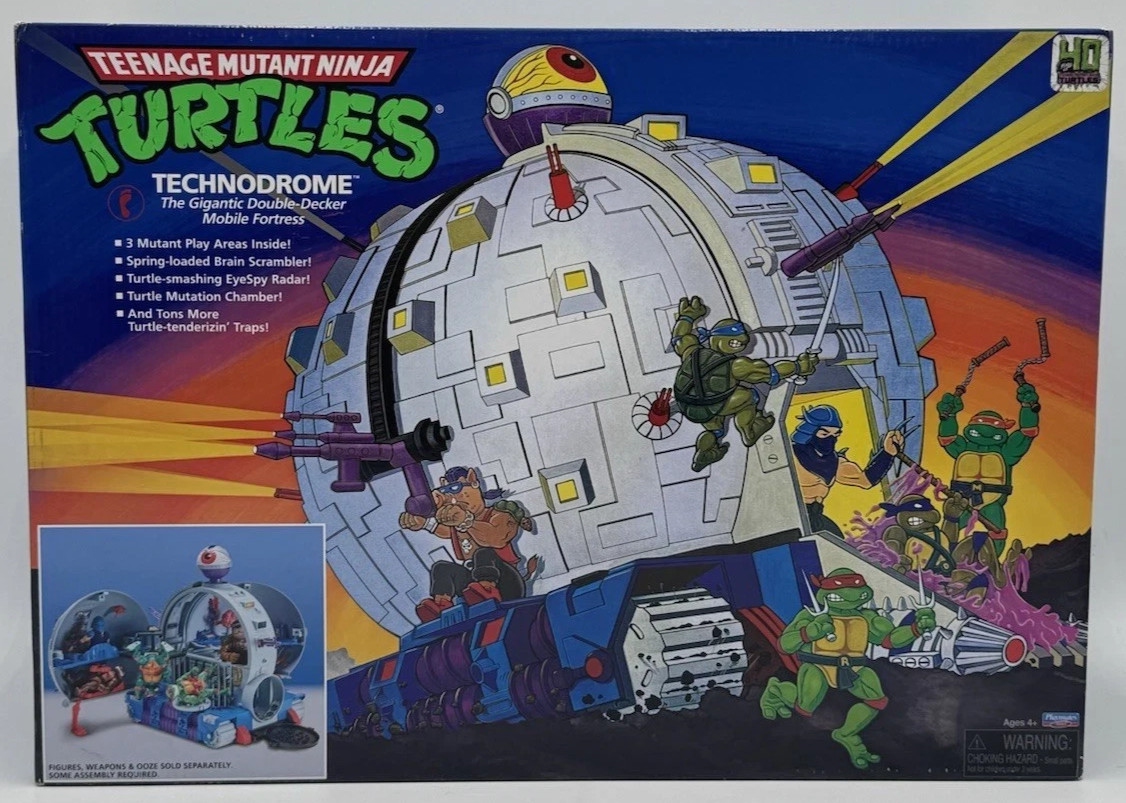 Teenage Mutant Ninja Turtles Classic Technodrome Playset TMNT New Sealed Teenage Mutant Ninja Turtles Classic Technodrome Playset TMNT New Sealed