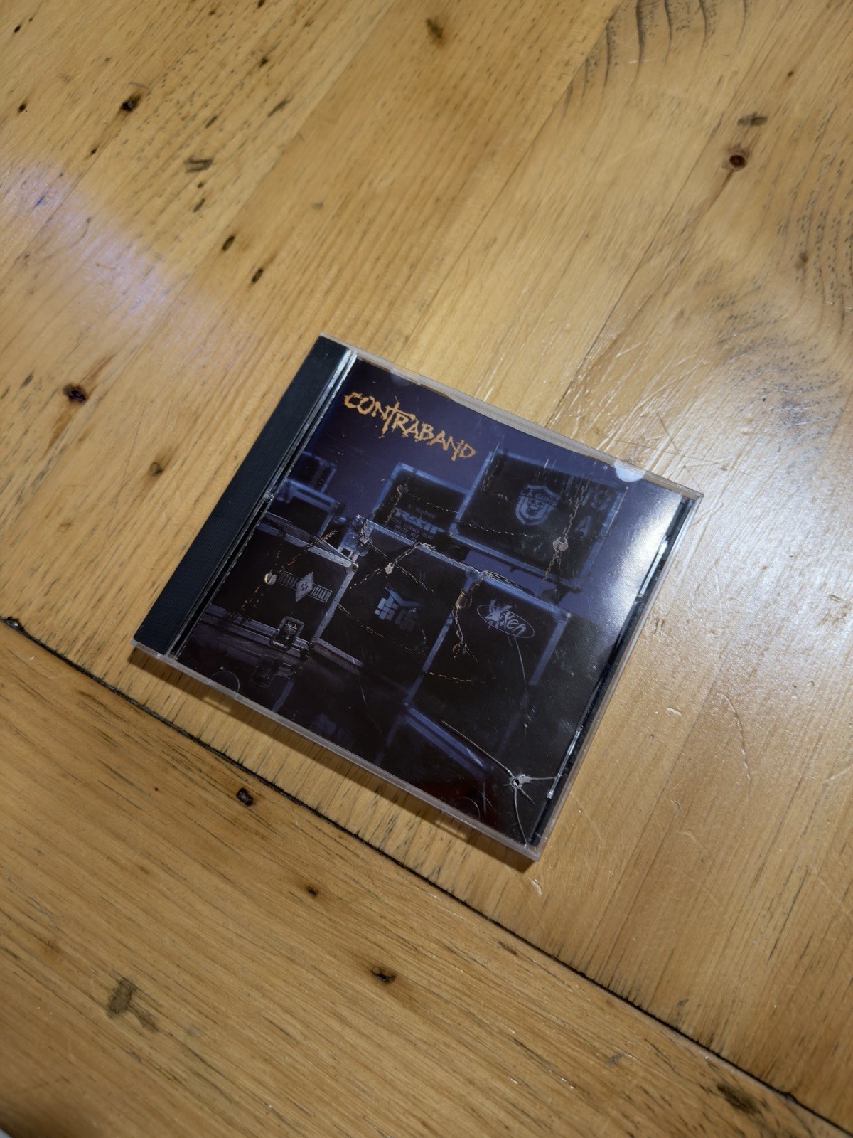 Contraband Self Titled Vintage 1991 CD Impact Records Hard Rock. IPTD-10247 Contraband Self Titled Vintage 1991 CD Impact Records Hard Rock. IPTD-10247