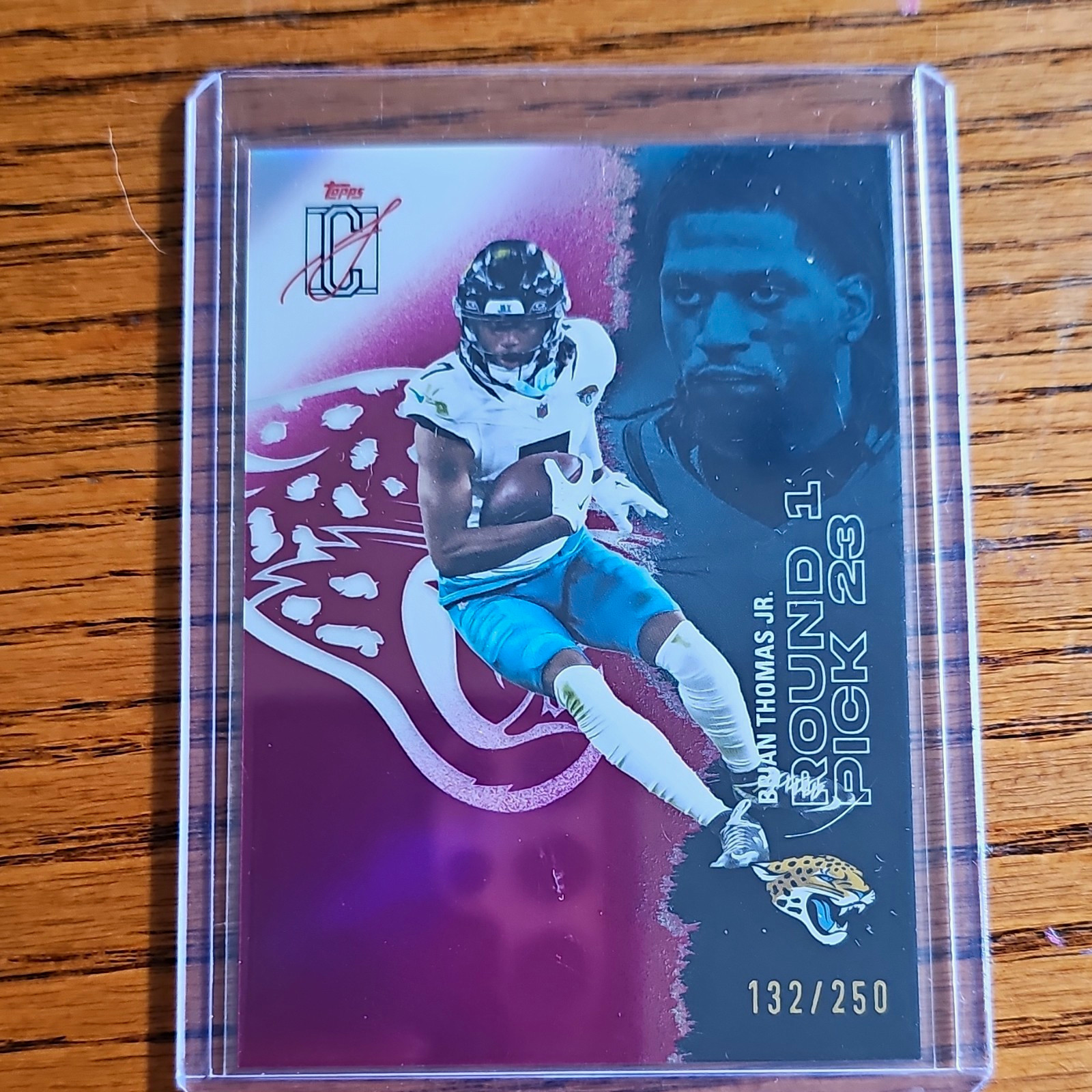 Topps 2025 Signature Class Brian Thomas Jr. Jaguars #79 Round Pick 23 132/250 Topps 2025 Signature Class Brian Thomas Jr. Jaguars #79 Round Pick 23 132/250