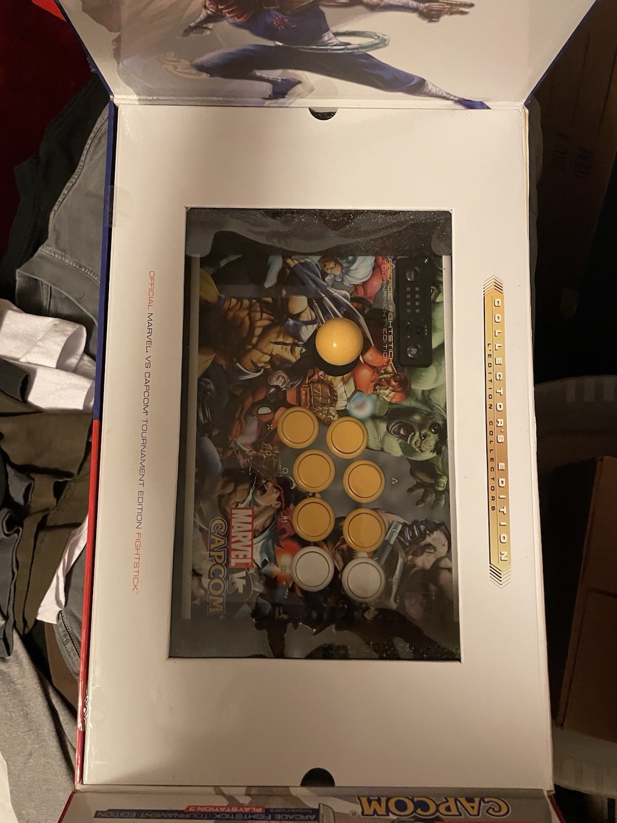 Capcom Marvel vs Capcom Tournament Edition Fightstick Wired Arcade Pad PS3