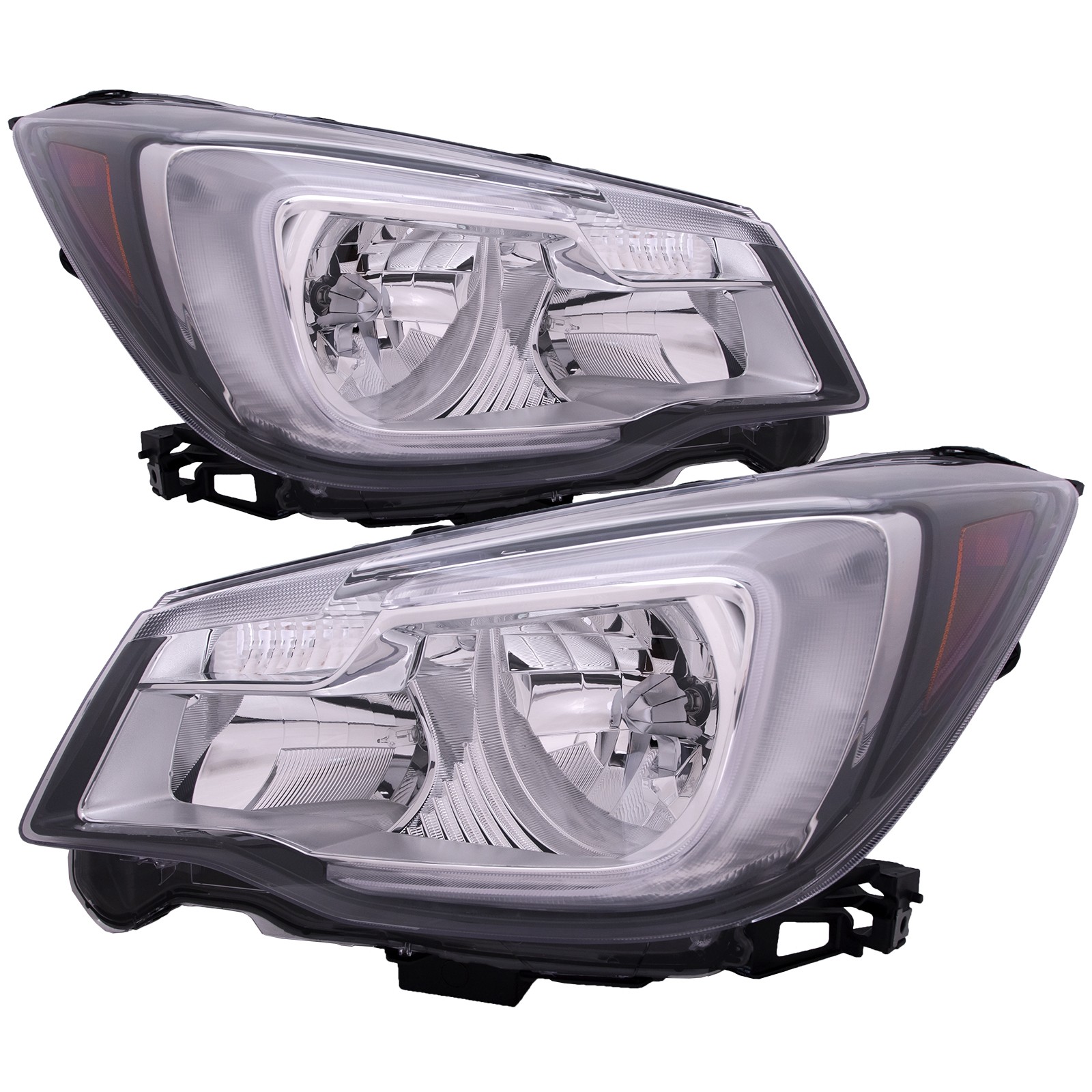 Headlights Left Right Pair CAPA Left Right Pair For 17-18 Subaru Forester Headlights Left Right Pair CAPA Left Right Pair For 17-18 Subaru Forester