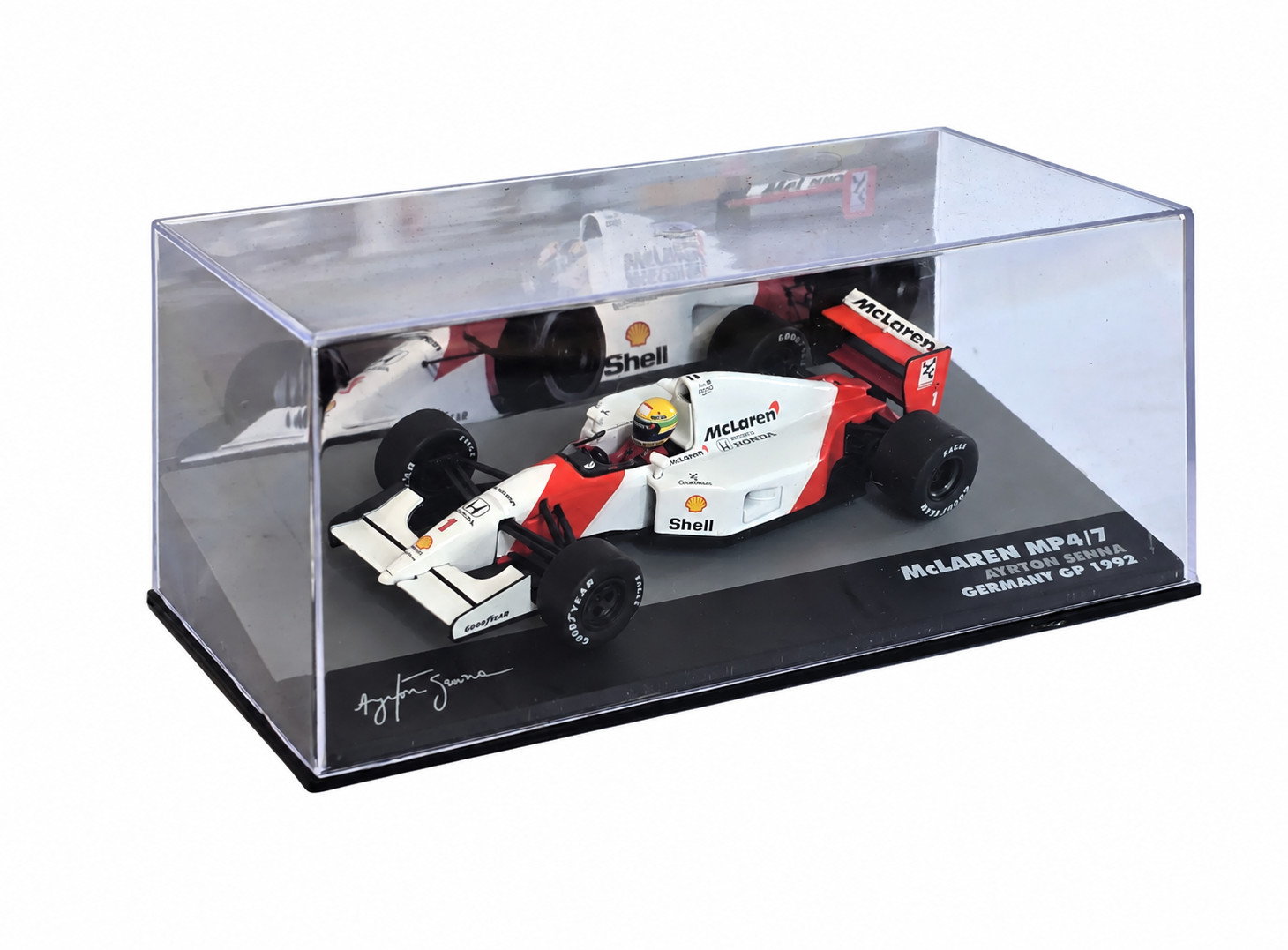 1/43 AYRTON SENNA MCLAREN MP4/7 GERMANY GP 1992 1/43 AYRTON SENNA MCLAREN MP4/7 GERMANY GP 1992
