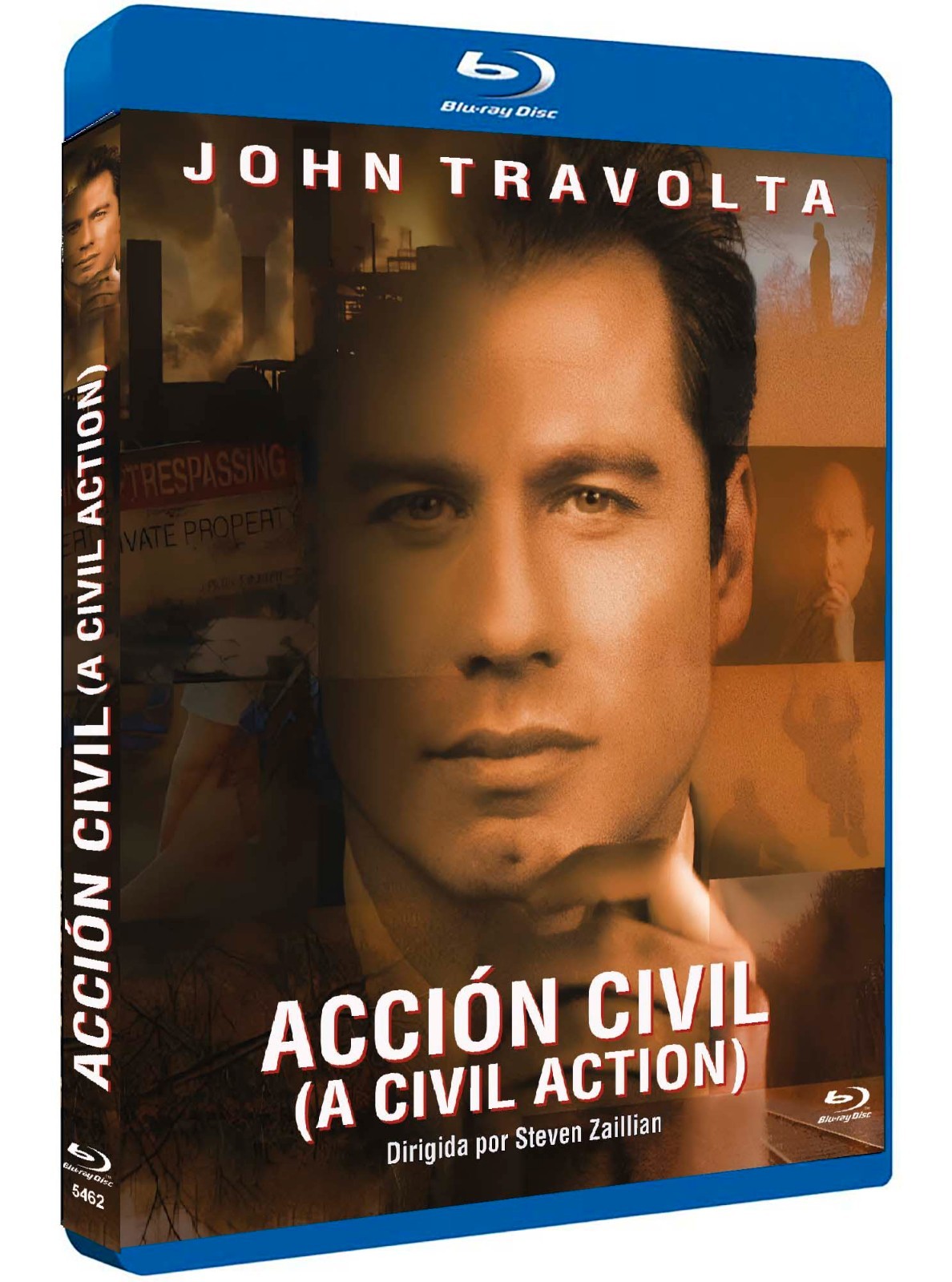 A Civil Action (1998) John Travolta Blu-Ray NEW (Spanish Package/English Audio)