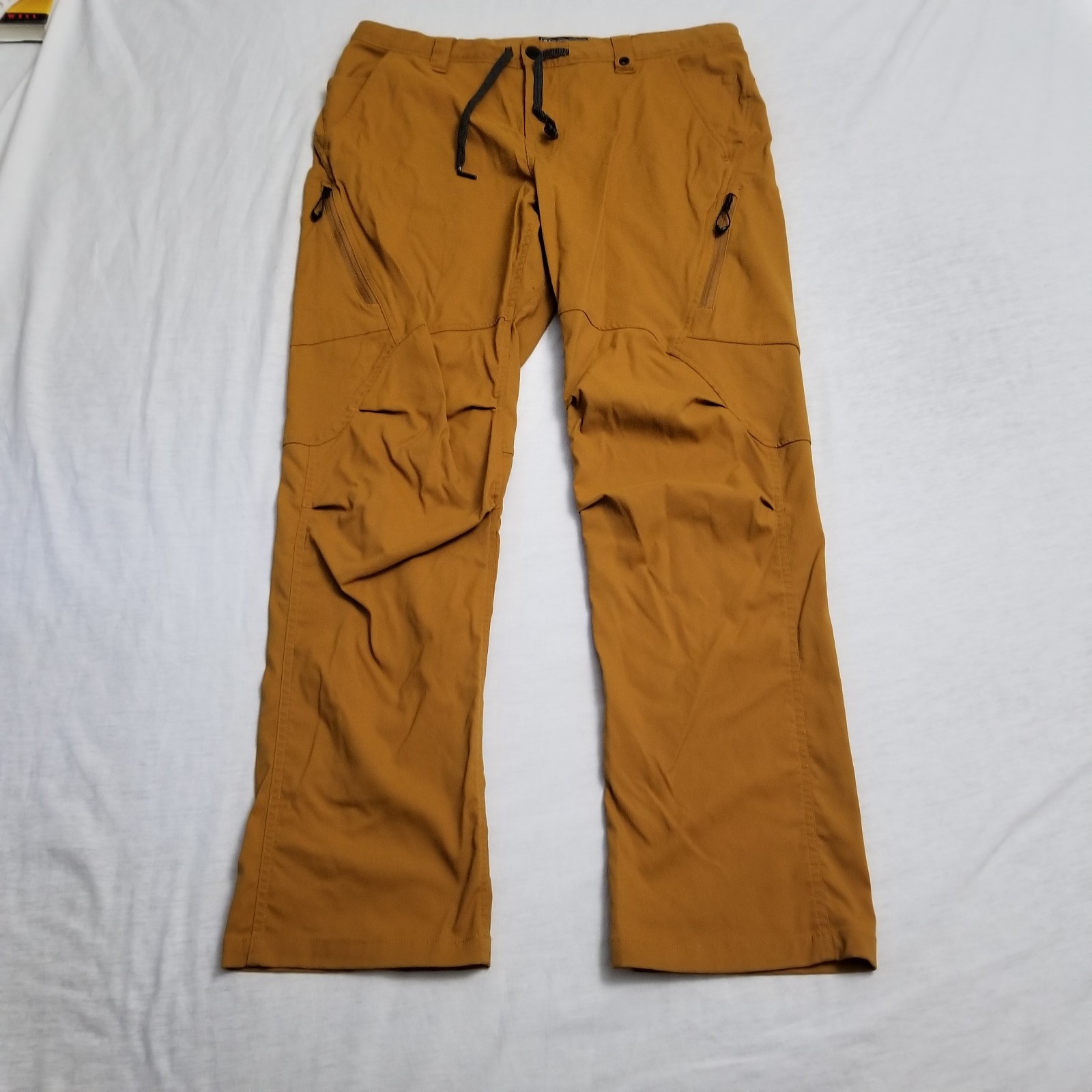 686 Anything Multi Shell Cargo Pants Mens 34x32 Brown Modern Fit Hiking Stretch