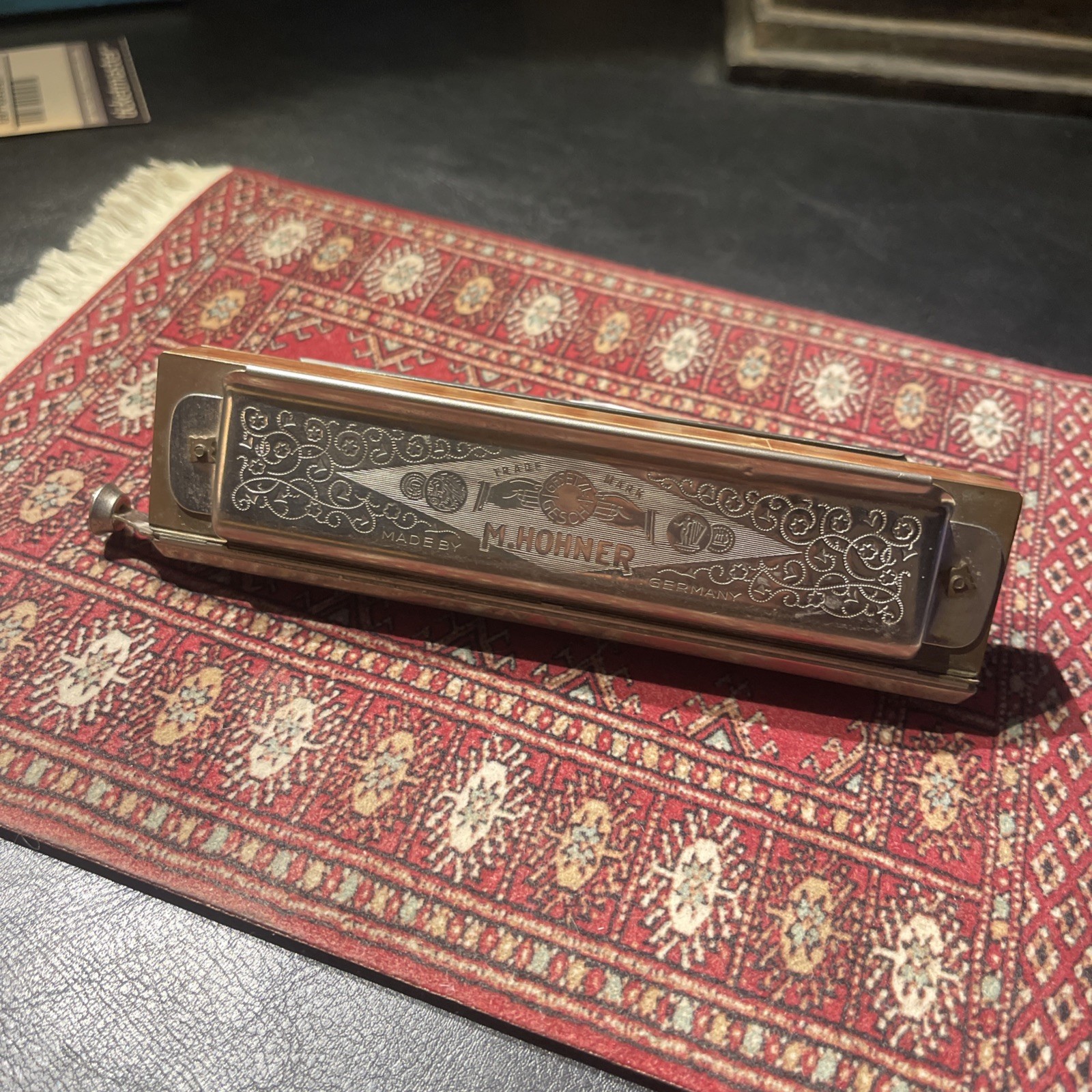 Rare Pre-War Vtg Hohner Super Chromonica 270 Harmonica Key of C - Works Great
