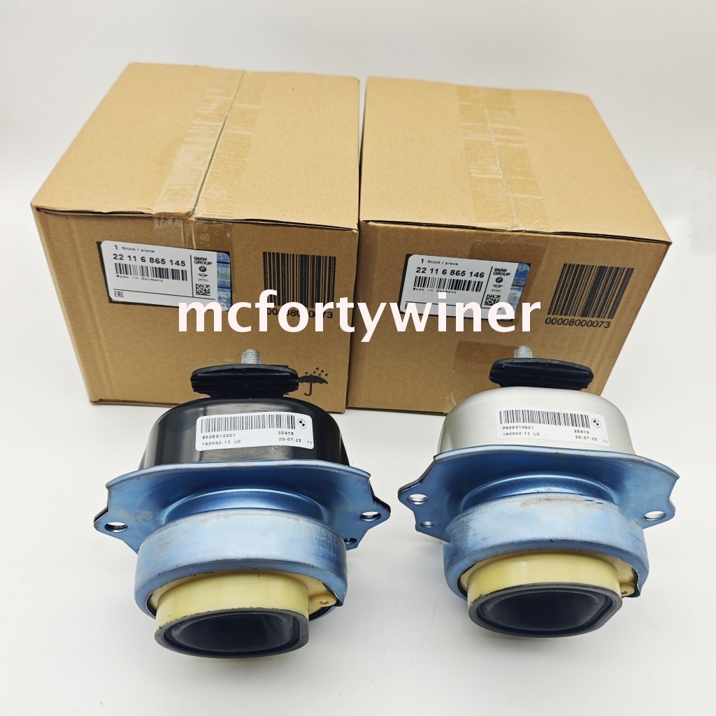 2x NEW Hydraulic Engine Mount Both Side Lemförder For BMW E70 E71 F15 F16 X5 X6