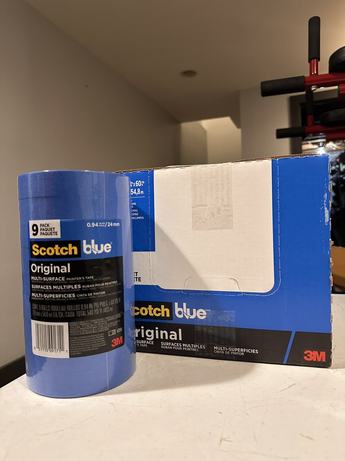 36 Rolls Scotch Blue Sharp Lines Painters Tape .94 36 Rolls Scotch Blue Sharp Lines Painters Tape .94