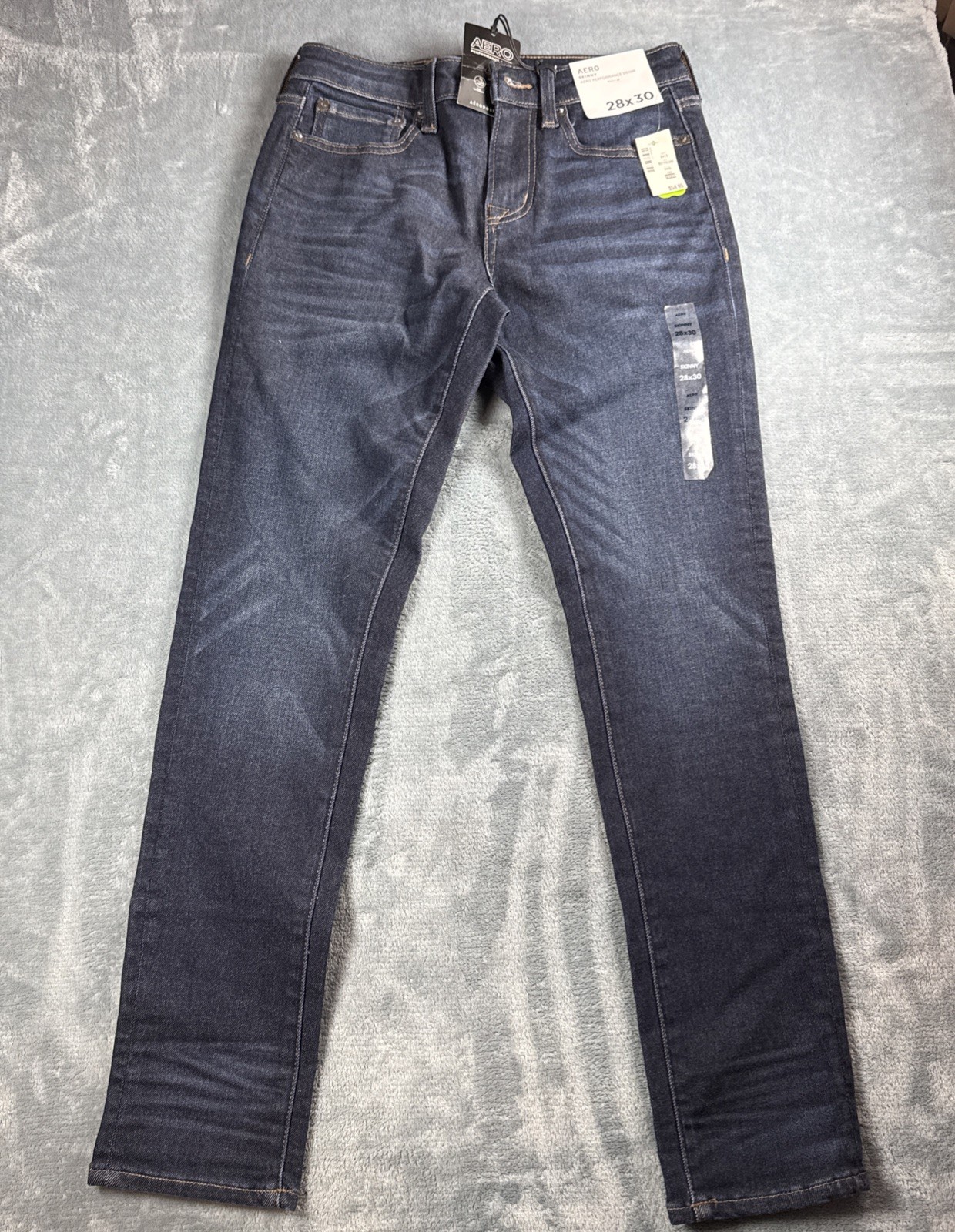 Aeropostale Skinny Jeans Men’s 28x32 Dark Wash Stretch Denim Aeropostale Skinny Jeans Men’s 28x32 Dark Wash Stretch Denim