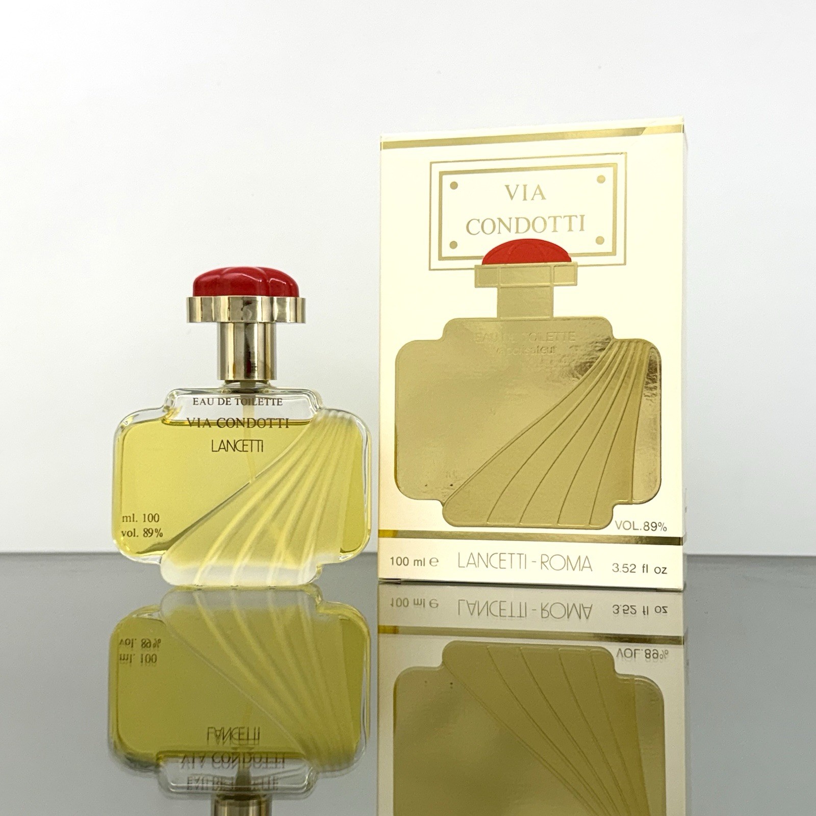 Lancetti-Roma VIA CONDOTTI Women Perfume 100ml EDT Spray DISCONTINUED (BJ24