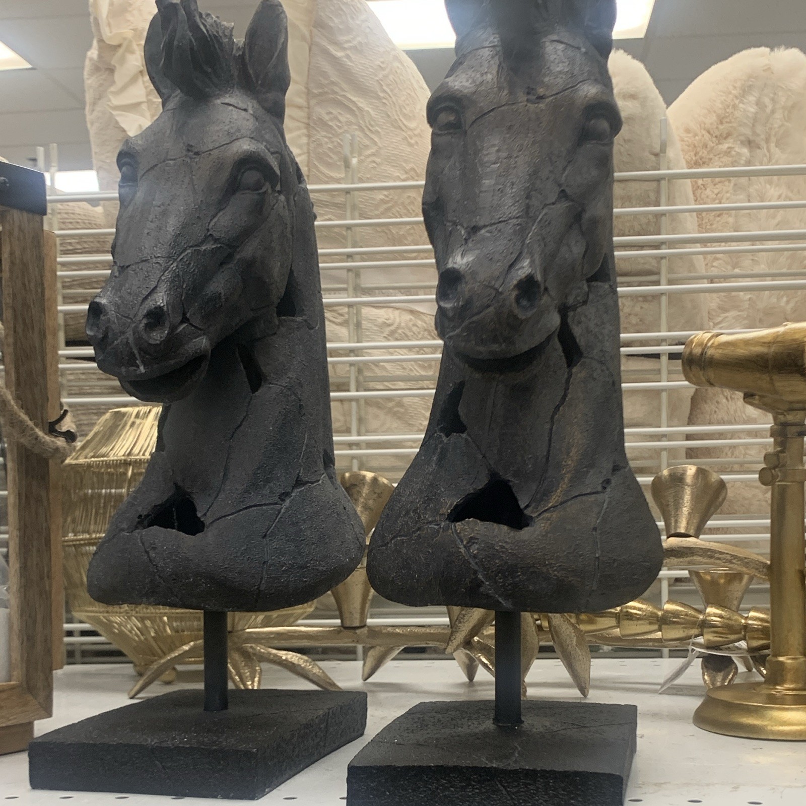 Decorate Horse Head Statue