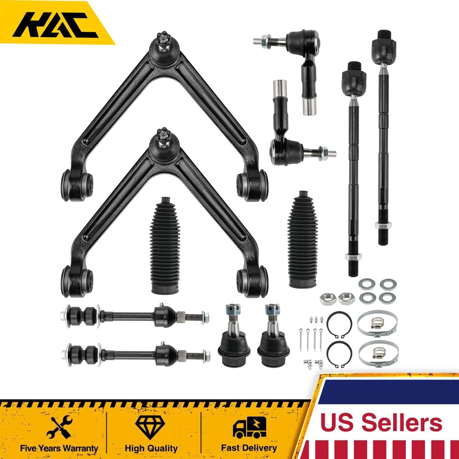 Front Upper Control Arm and Ball Joints For 2002-2005 Dodge Ram 1500 V6 3.7L Set