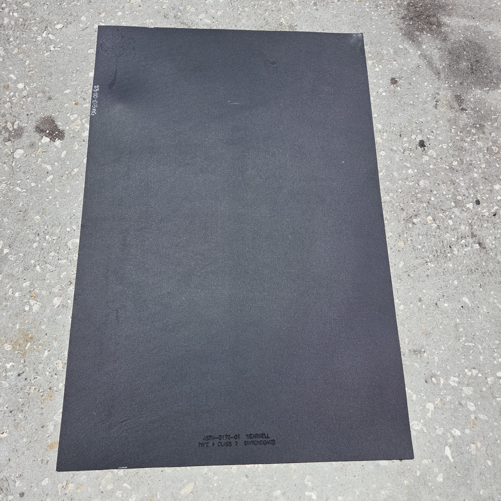 WEARWELL 702.14X2X3BK Corrugated Switchboard Matting, Black, 3 ft. W x 2 ft. WEARWELL 702.14X2X3BK Corrugated Switchboard Matting, Black, 3 ft. W x 2 ft.