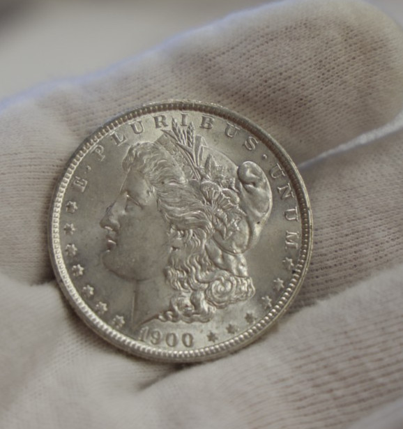1900 O US Morgan Silver Dollar $1 Unc 1900 O US Morgan Silver Dollar $1 Unc